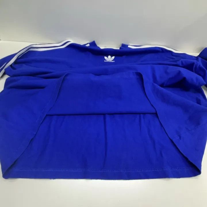 Balenciaga Balenciaga Balenciaga x Adidas Blue Long Sleeve TShirt -25 Size US L / EU 52-54 / 3 - 7 Thumbnail