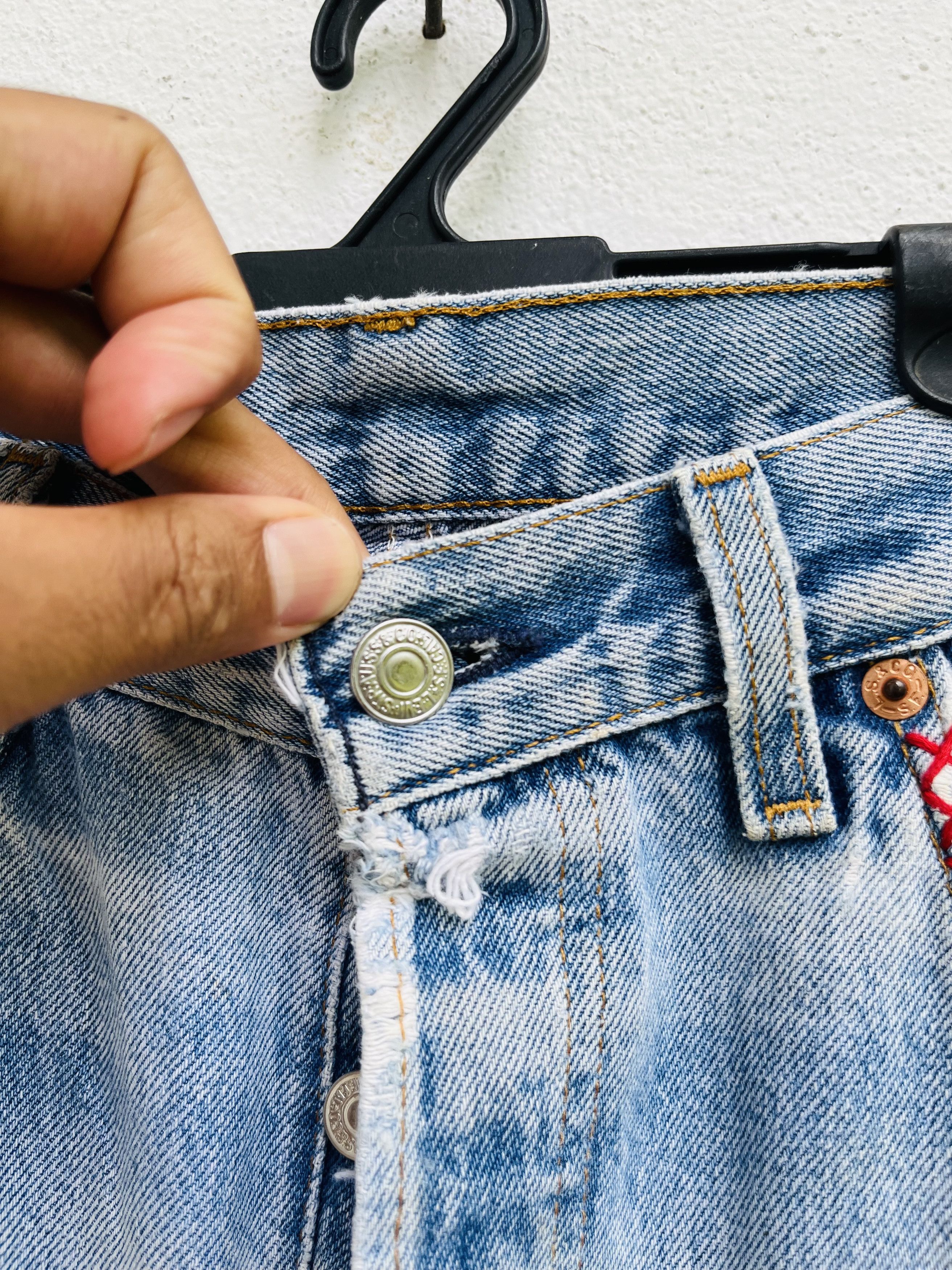 Japanese Brand × Levi's Vintage Clothing Vintage Levis Distressed Japanese Designer Style Size US 30 / EU 46 - 7 Thumbnail