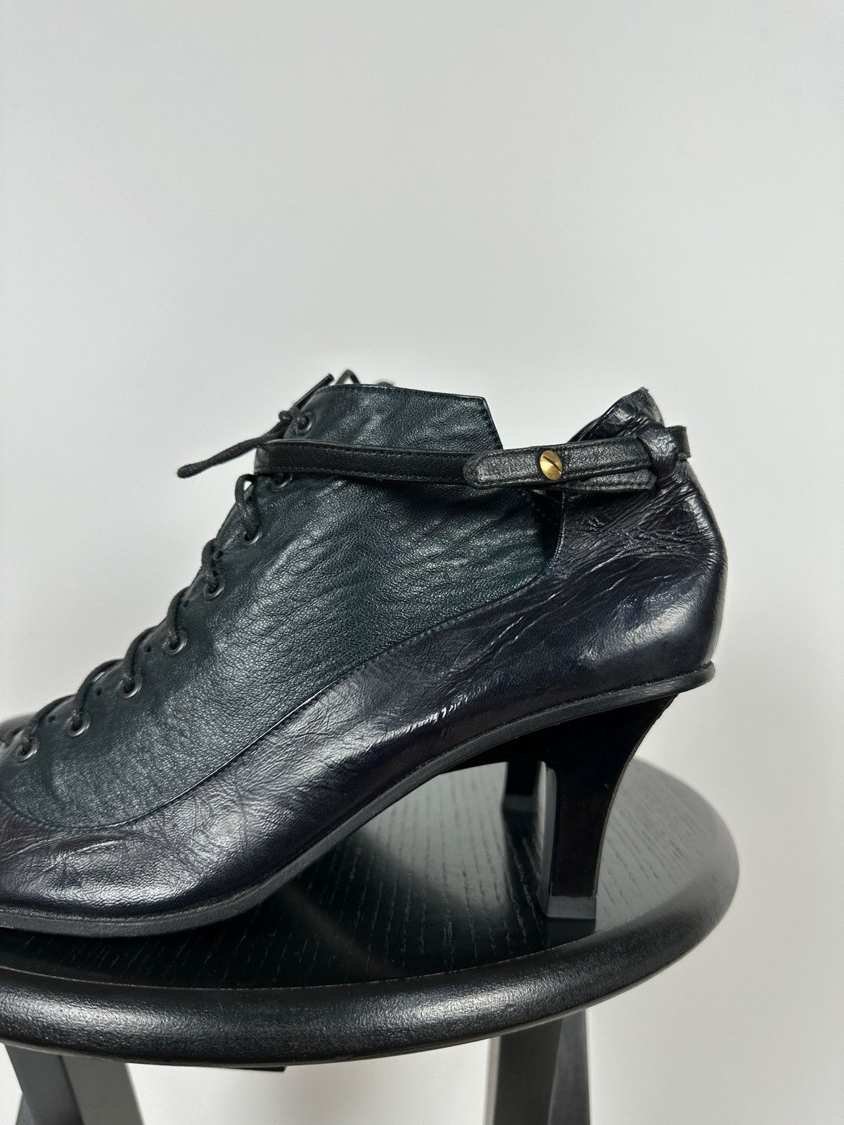 Marithe + Francois Girbaud Vintage Marithe Francois Girbaud Lace Up Ankle Boots Size US 10 / IT 40 - 12 Thumbnail