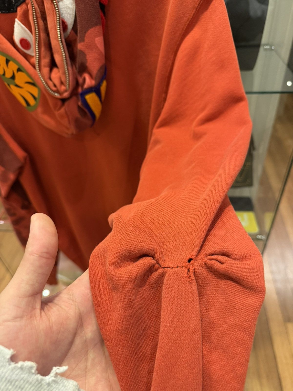 Bape Bale Shark Full Zip Hoodie Size US L / EU 52-54 / 3 - 3 Thumbnail
