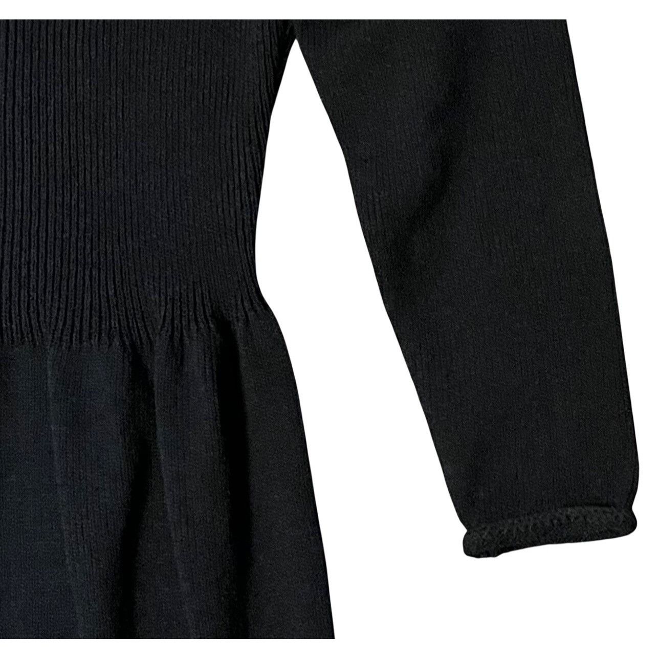 Vintage VTG 60’s 70’s Pat Sandler 8 10 Dress Black Sweater Santana K Size L / US 10 / IT 46 - 4 Thumbnail