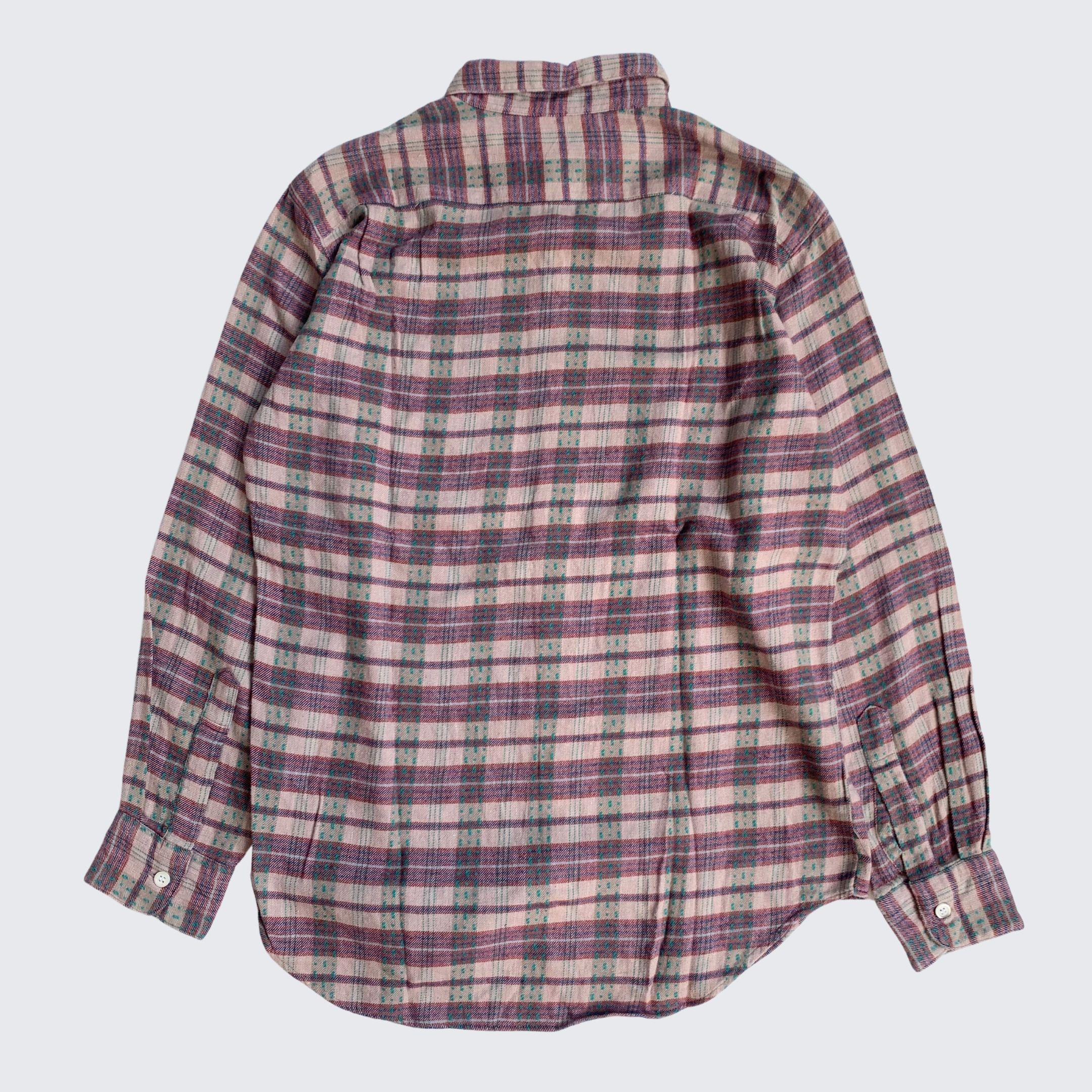 Levi's Vintage Levis Mens Japan Fabric Flannel Longshirt Size US M / EU 48-50 / 2 - 4 Thumbnail