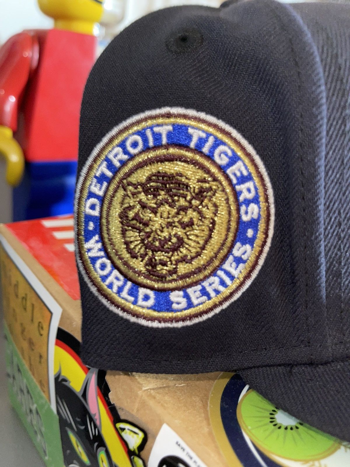 Hat Club × MyFitteds × New Era 7 3/8 Hat Club Detroit Tigers 1968 WS Green UV Size 38 - 7 Thumbnail
