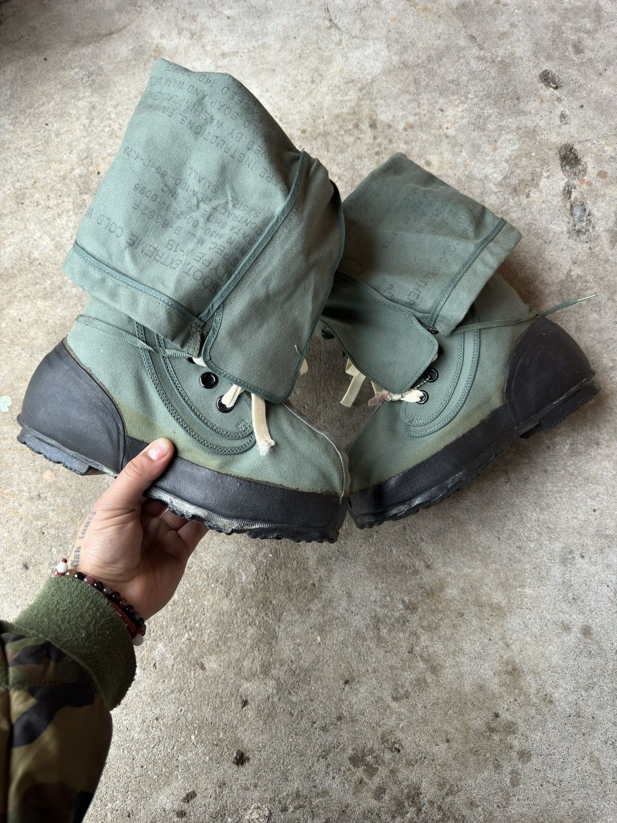 Vintage Vintage 1970s Muk Pilot Boots Size US 10 / EU 43 - 6 Thumbnail