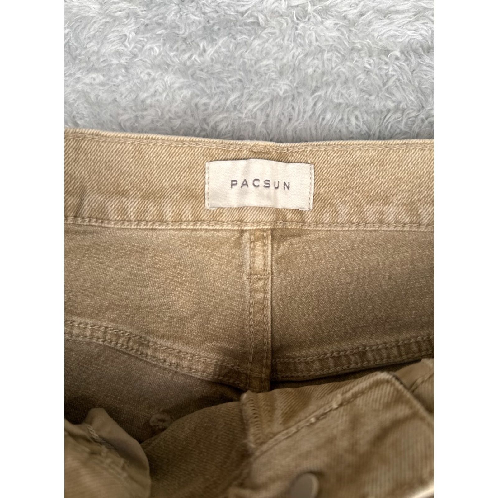 Pacsun Pacsun Jeans Womens 29 Brown Denim Stretch High Rise Bootcut 29x30 Cotton Blend 5-Pocket Design Distressed VINTAGE No Size 29" - 6 Thumbnail