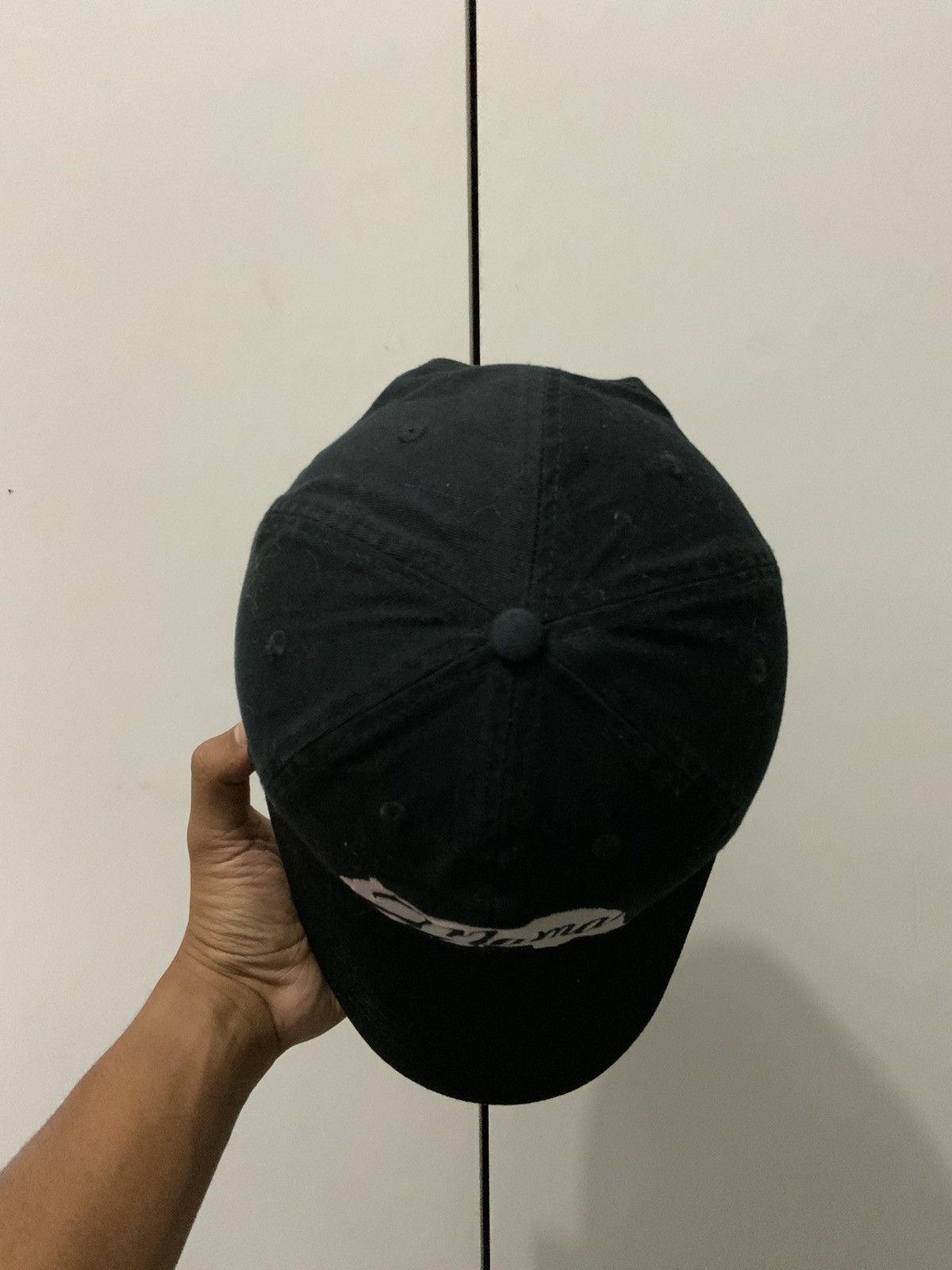 Japanese Brand Ace USA Big Logo Mama Bear Black Hat Size ONE SIZE - 6 Thumbnail