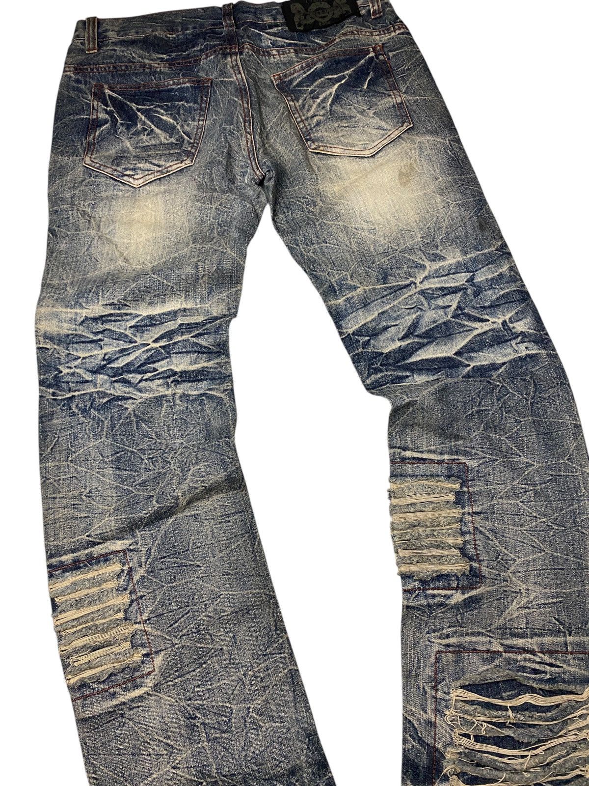 Other 2000's Lowbox Distressed Seawasb Flare Jeans Size US 31 - 10 Thumbnail