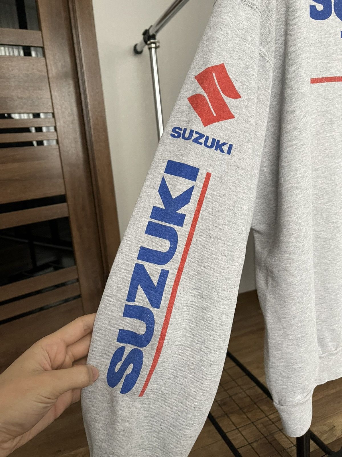 Other Suzuki Team Vintage Racing 1/4 Zip Sweatshirt 90s Size US XXL / EU 58 / 5 - 9 Thumbnail