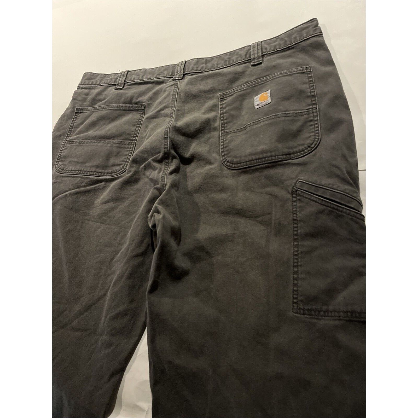 Carhartt Carhartt Men’s 42x31 Canvas Carpenter Workwear Gray Work Size US 42 / EU 58 - 12 Thumbnail