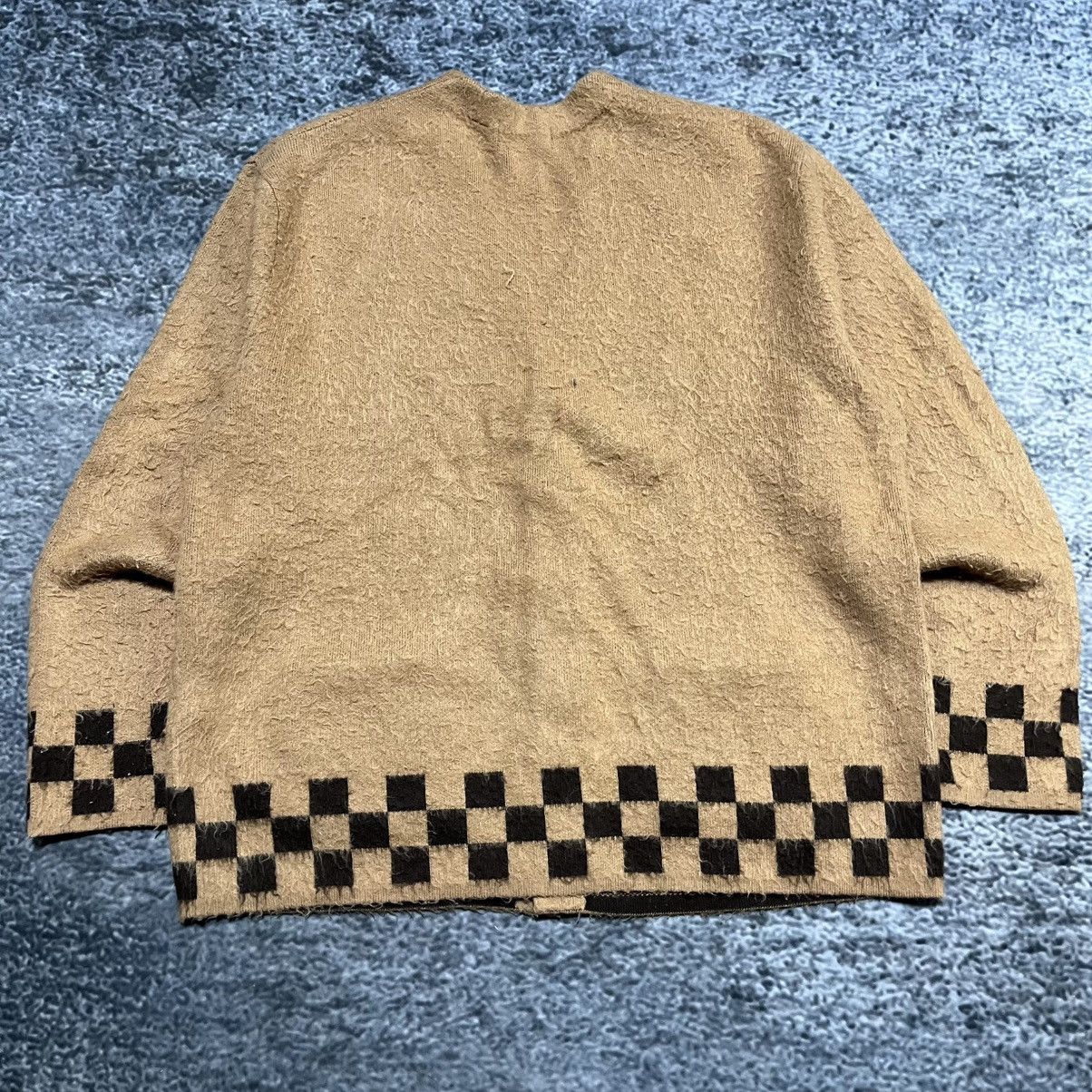Supreme Supreme Brushed Checkerboard Cardigan Sweater Size Large Size US L / EU 52-54 / 3 - 8 Thumbnail