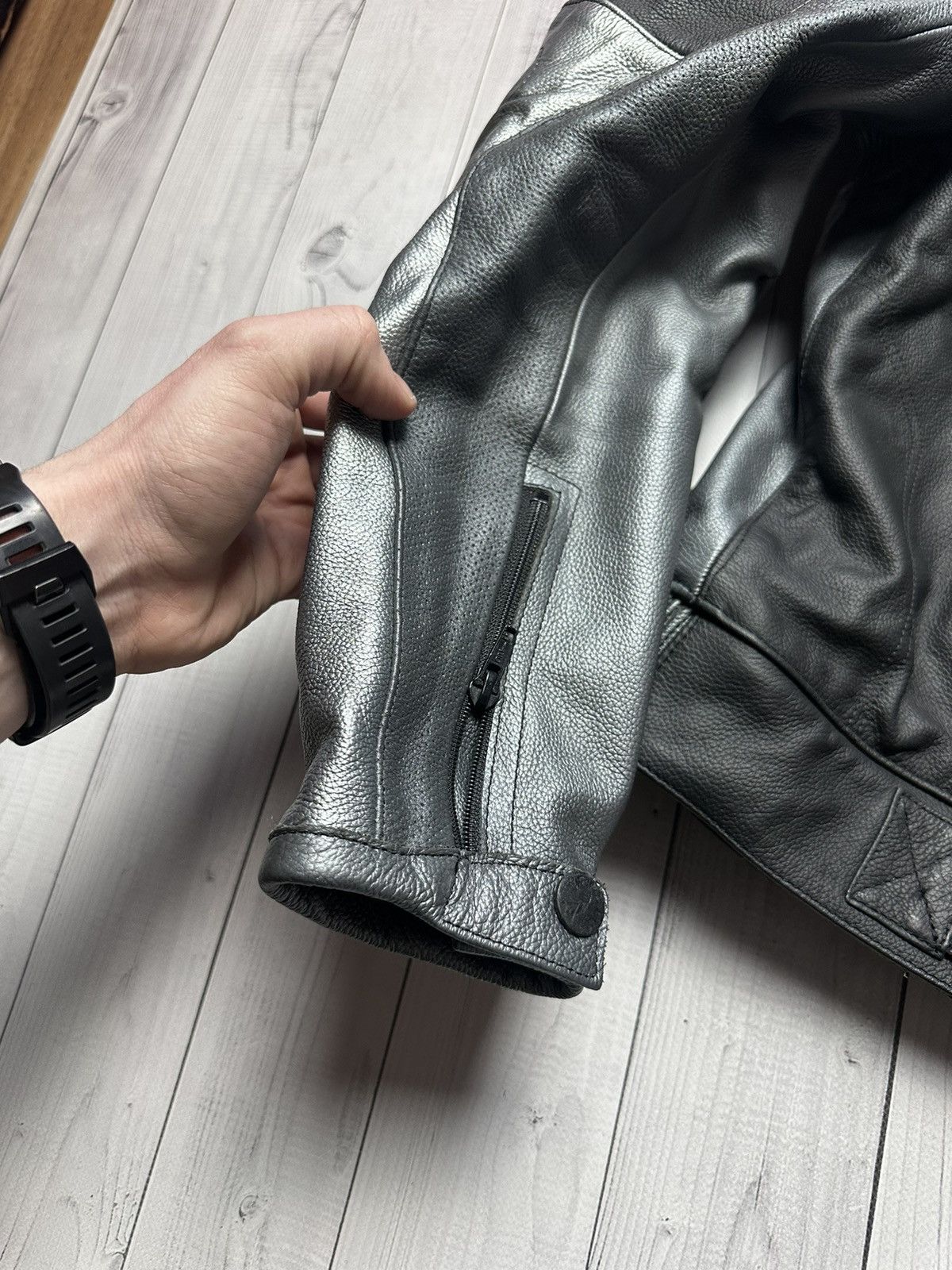 Ducati Vintage Dainesse X Ducati Moto tracksuit jacket leather L Size US 34 / EU 50 - 6 Thumbnail