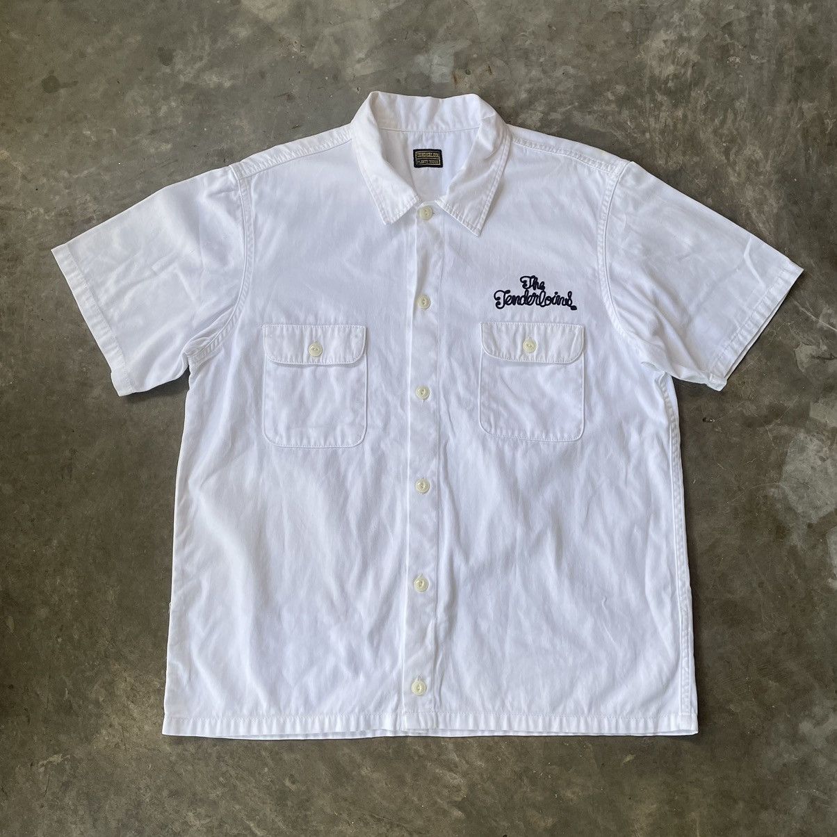 image of Tenderloin Shirt in White, Men's (Size Medium)