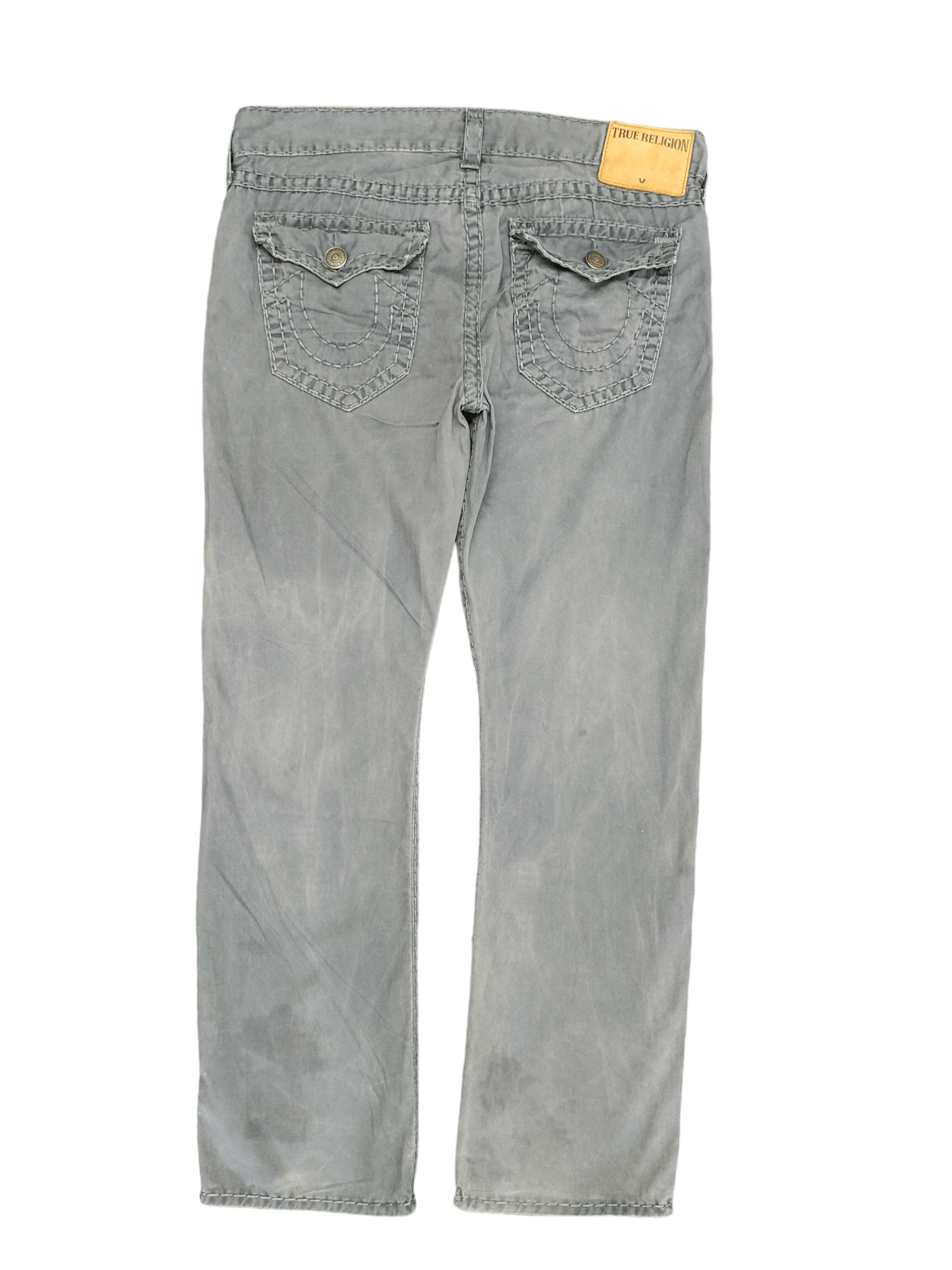 True Religion Vtg True Religion Ricky Relaxed Straight Pant Y2k Streetwear Size US 36 / EU 52 - 1 Thumbnail