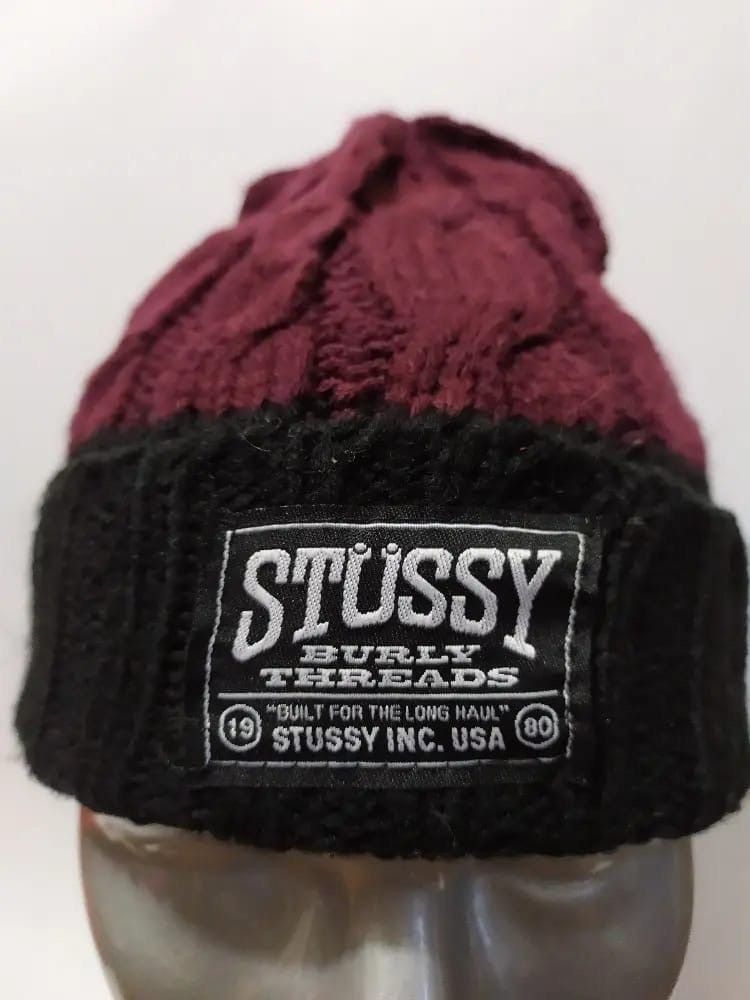 Stussy Stussy two tone colour Beanie Hat Size ONE SIZE - 2 Thumbnail