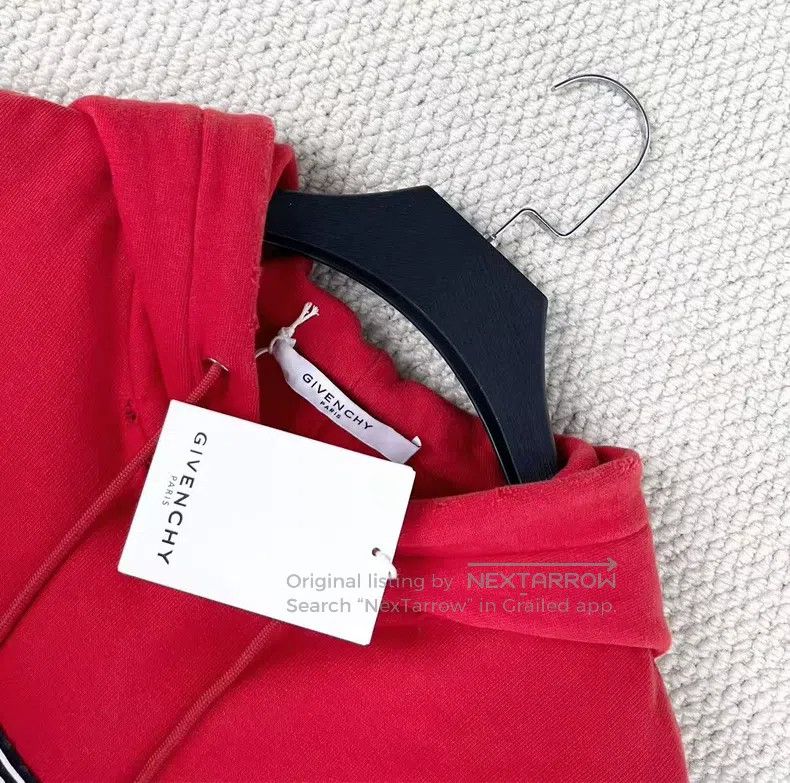 Givenchy Givenchy Red Aged Small Destruction Chest Letter Logo Prin Size US S / EU 44-46 / 1 - 3 Thumbnail