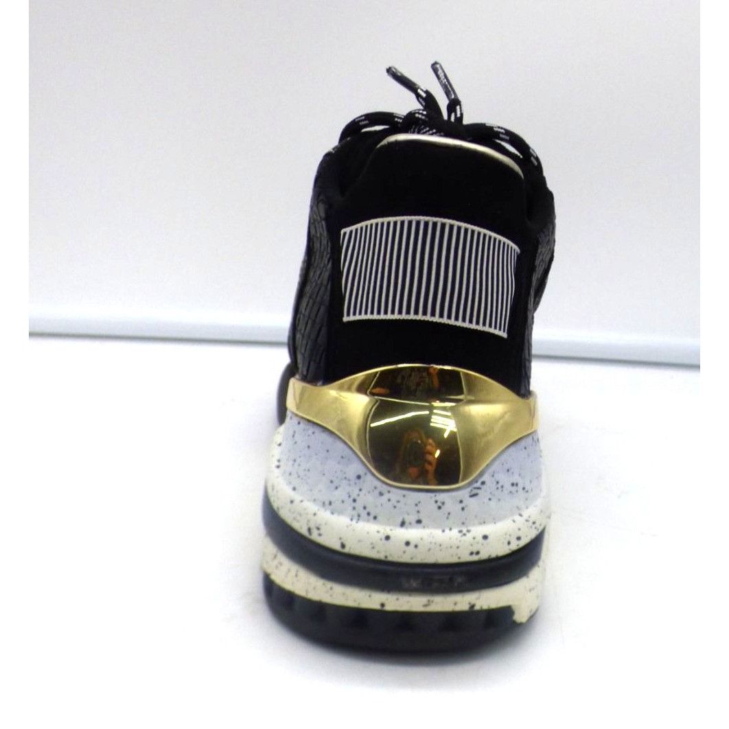 Vlado Vlado Cleo Women’s Sneakers, Black/Gold, Sz. 7 Size US 7 / IT 37 - 12 Thumbnail