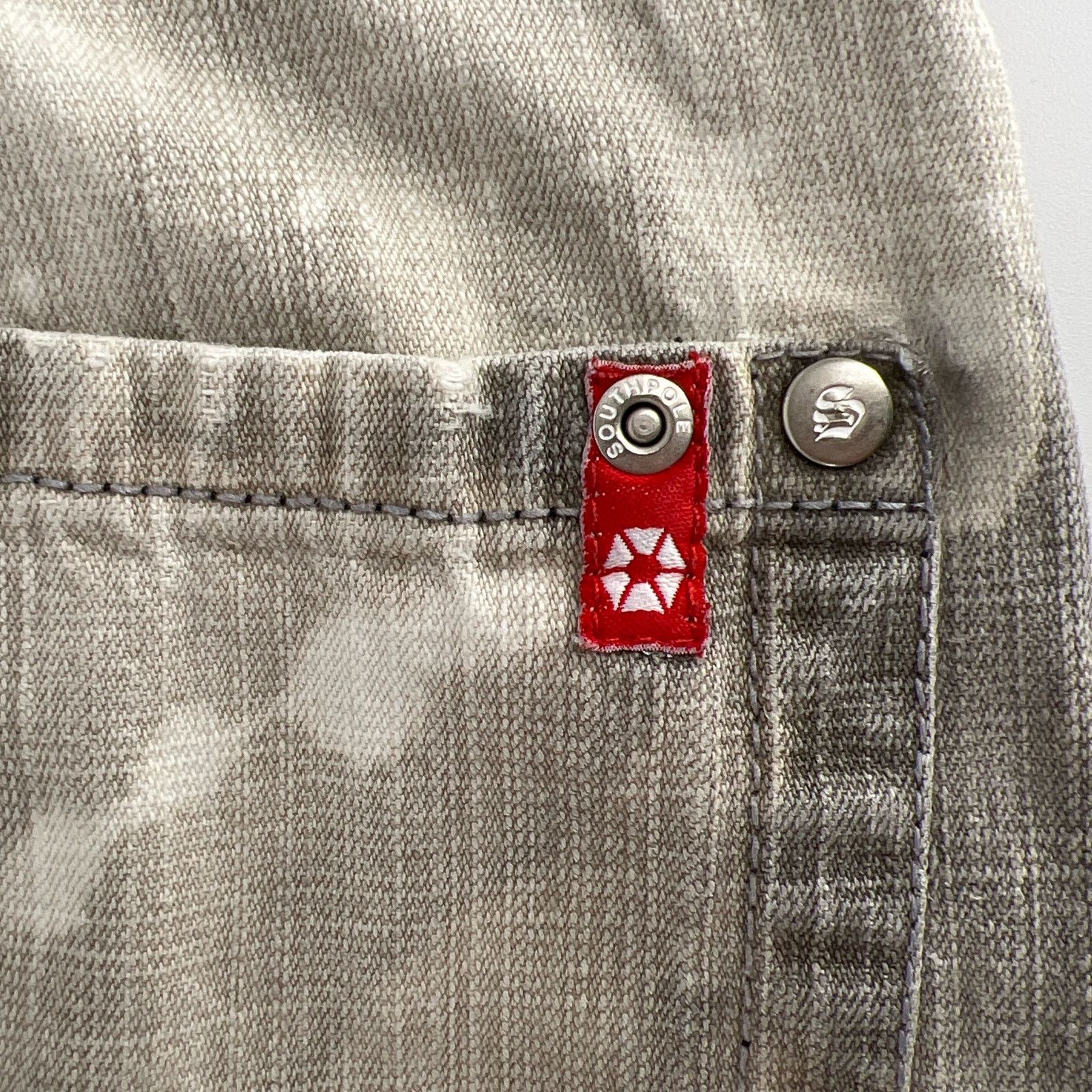 Southpole × Vintage Y2K South Pole baggy jeans gray bleached 2000s vintage Size US 30 / EU 46 - 5 Thumbnail