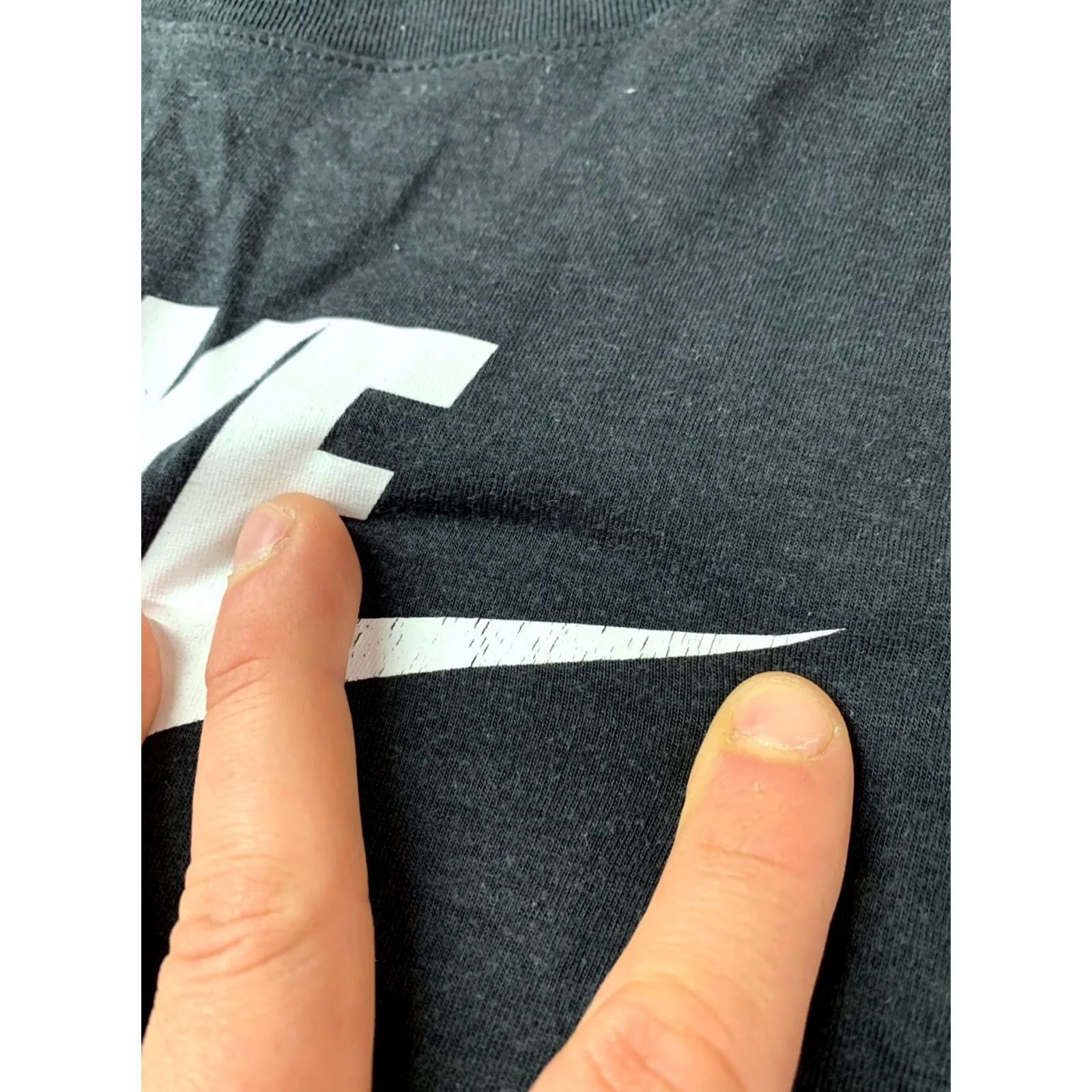 Nike NIKE Shirt Women T-Shirt 2018 Black L Size Regular Short Sleeve Cotton 561453-00A Size L / US 10 / IT 46 - 7 Thumbnail