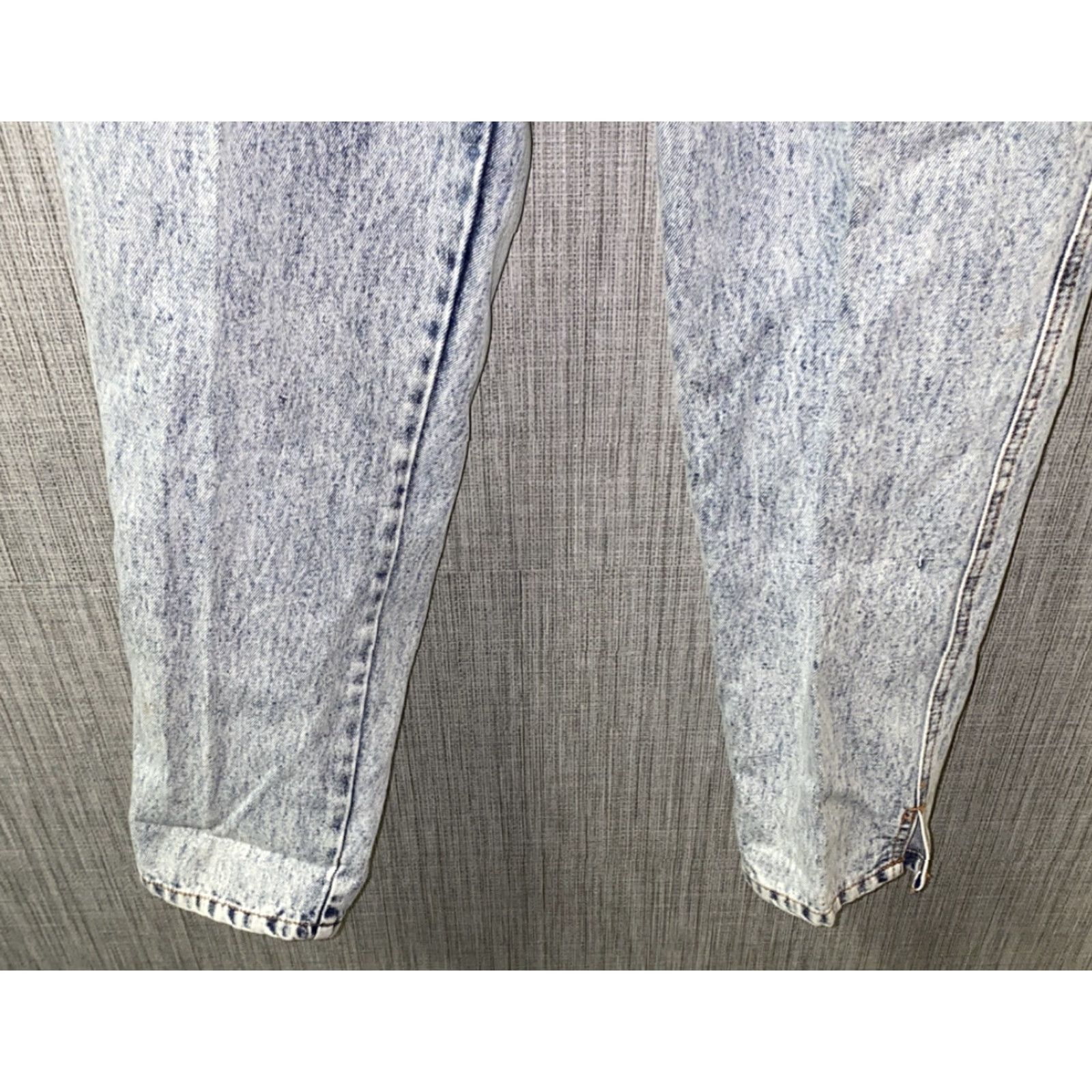 Vintage VINTAGE Willow Bay Womens Jeans Denim Zip Fly Acid Wash 29 In 30 In Blue Size 13 Regular Women Mens? Size 29" - 3 Thumbnail