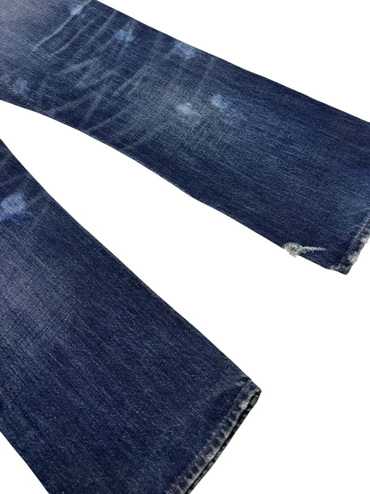 If Six Was Nine × Japanese Brand 90s Vtg RNA Alternative Distressed Faded Splash Jeans Size US 29 - 7 Thumbnail