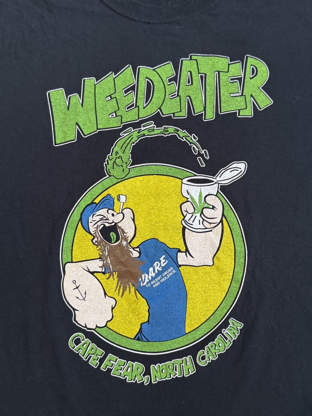 Band Tees 🔷Official Vintage Weedeater Band Popeye Graphic T-shirt🔷 Size US XXL / EU 58 / 5 - 2 Thumbnail