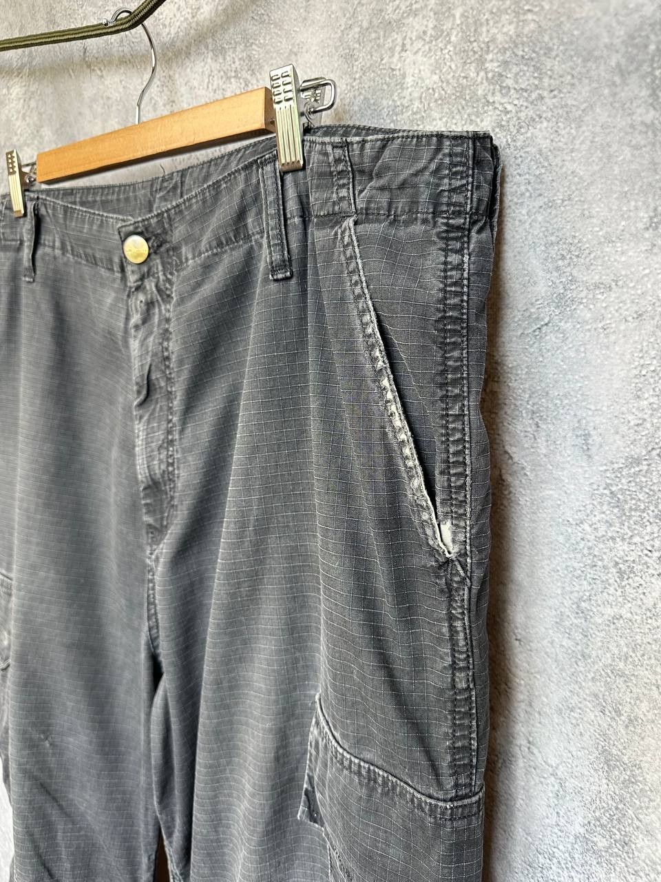 Carhartt Wip Carhartt WIP Cargo Pants Vintage Distressed Avant-Garde Size US 36 / EU 52 - 6 Thumbnail