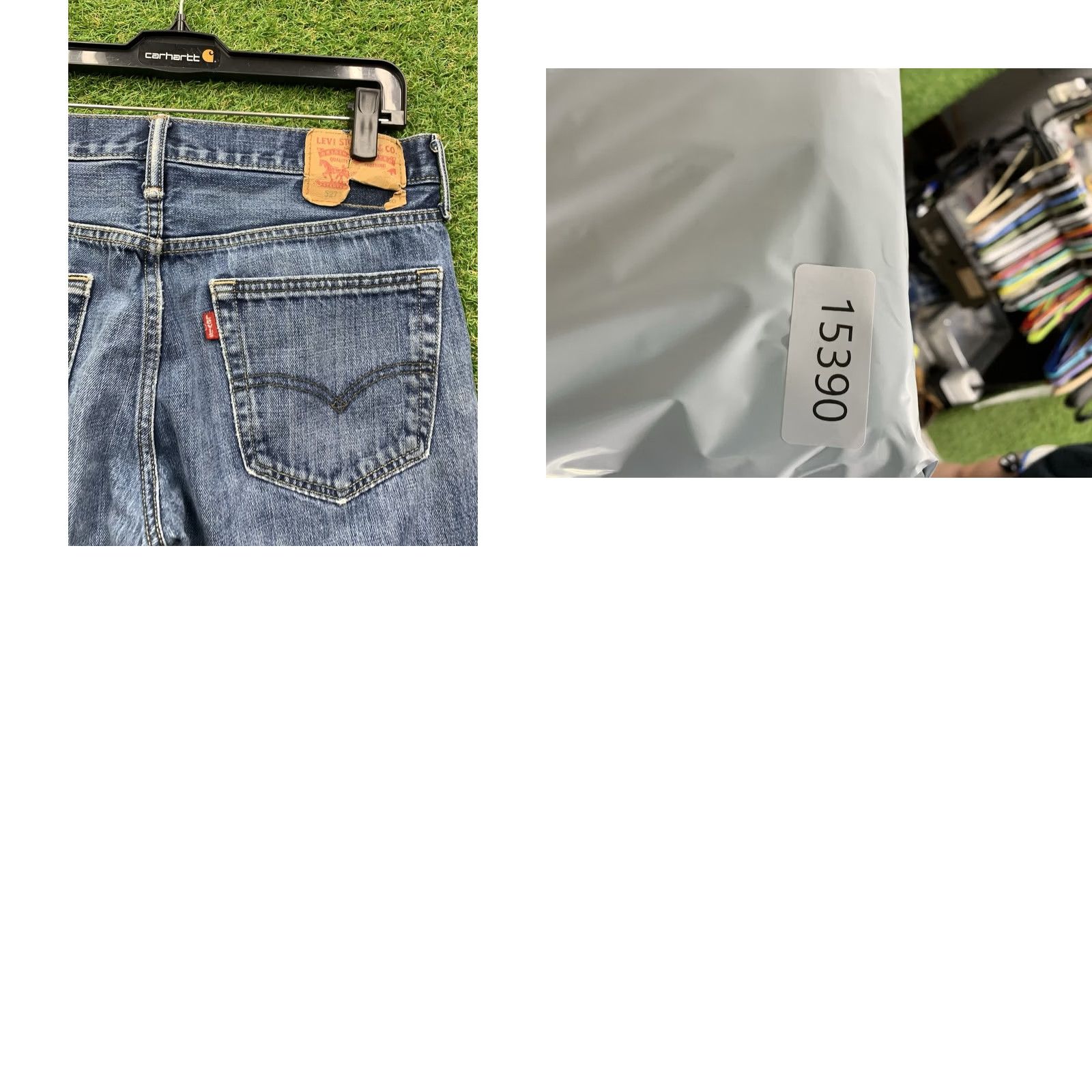 Levi's Levi's 527 Jeans Mens 36x28 Blue Straight Leg Denim Classic Mid Rise Pants Work Size US 36 / EU 52 - 8 Thumbnail