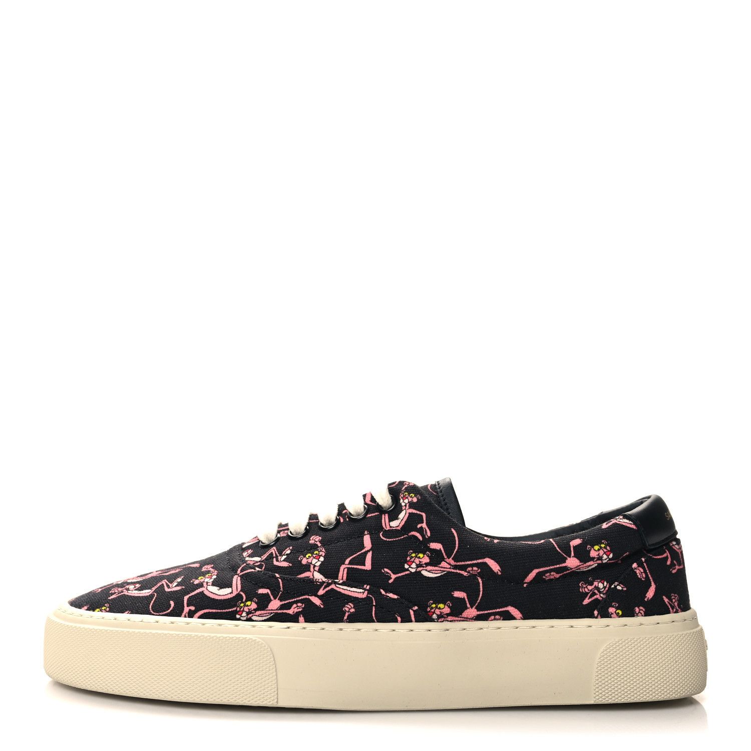 Hedi Slimane × Saint Laurent Paris RARE! Saint Laurent Canvas Pink Panther Venice Sneakers - 39 Size US 8 / IT 38 - 2 Thumbnail