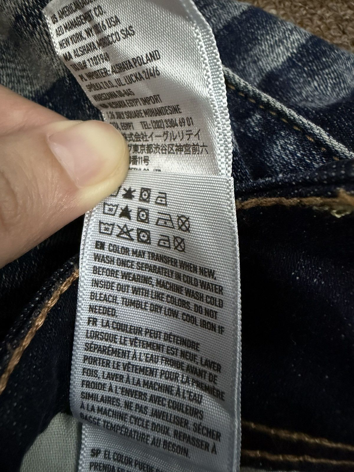 American Eagle Outfitters Vintage American Eagle Outifitters Jeans Denim Pants Size 25" / US 0 / IT 36 - 12 Thumbnail