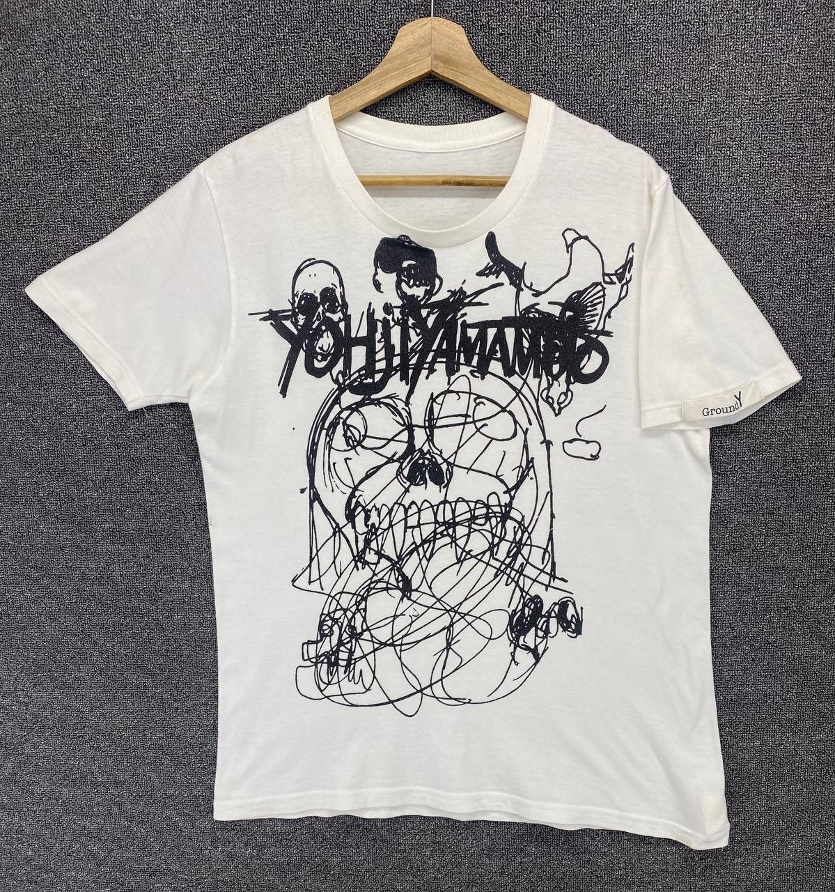 Yohji Yamamoto Vintage Yohji Yamamoto Punk Style Tee T Shirts Size US M / EU 48-50 / 2 - 1 Thumbnail