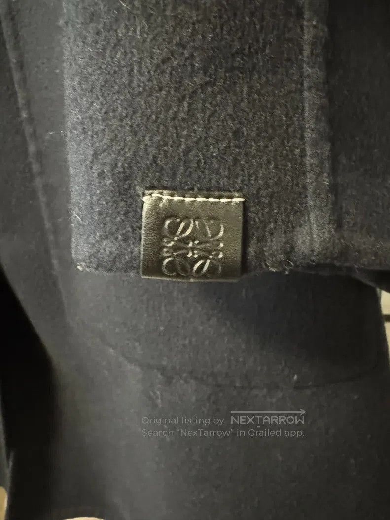 Loewe Loewe Navy Hooded Coat Size XS / US 0-2 / IT 36-38 - 5 Thumbnail