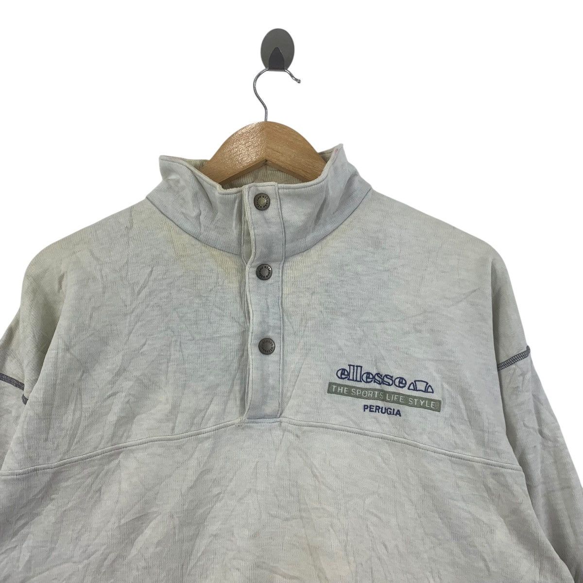 Ellesse Vintage ELLESSE SPORTSWEAR Crewneck Pullover Sweatshirt Size US L / EU 52-54 / 3 - 2 Thumbnail