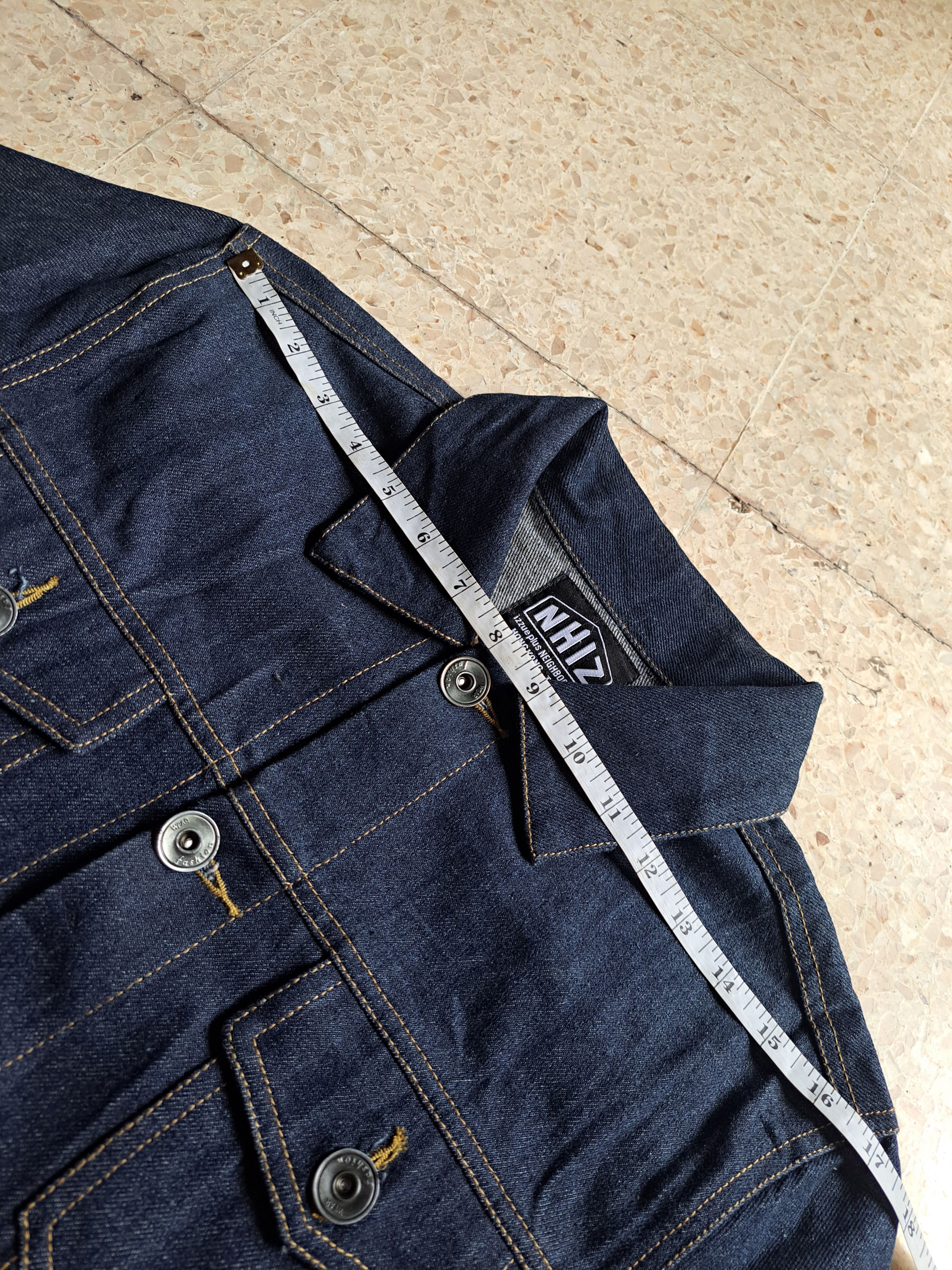 Japanese Brand × izzue Izzue plus Neighborhood Denim Jacket Women XL Size XL / US 12-14 / IT 48-50 - 10 Thumbnail