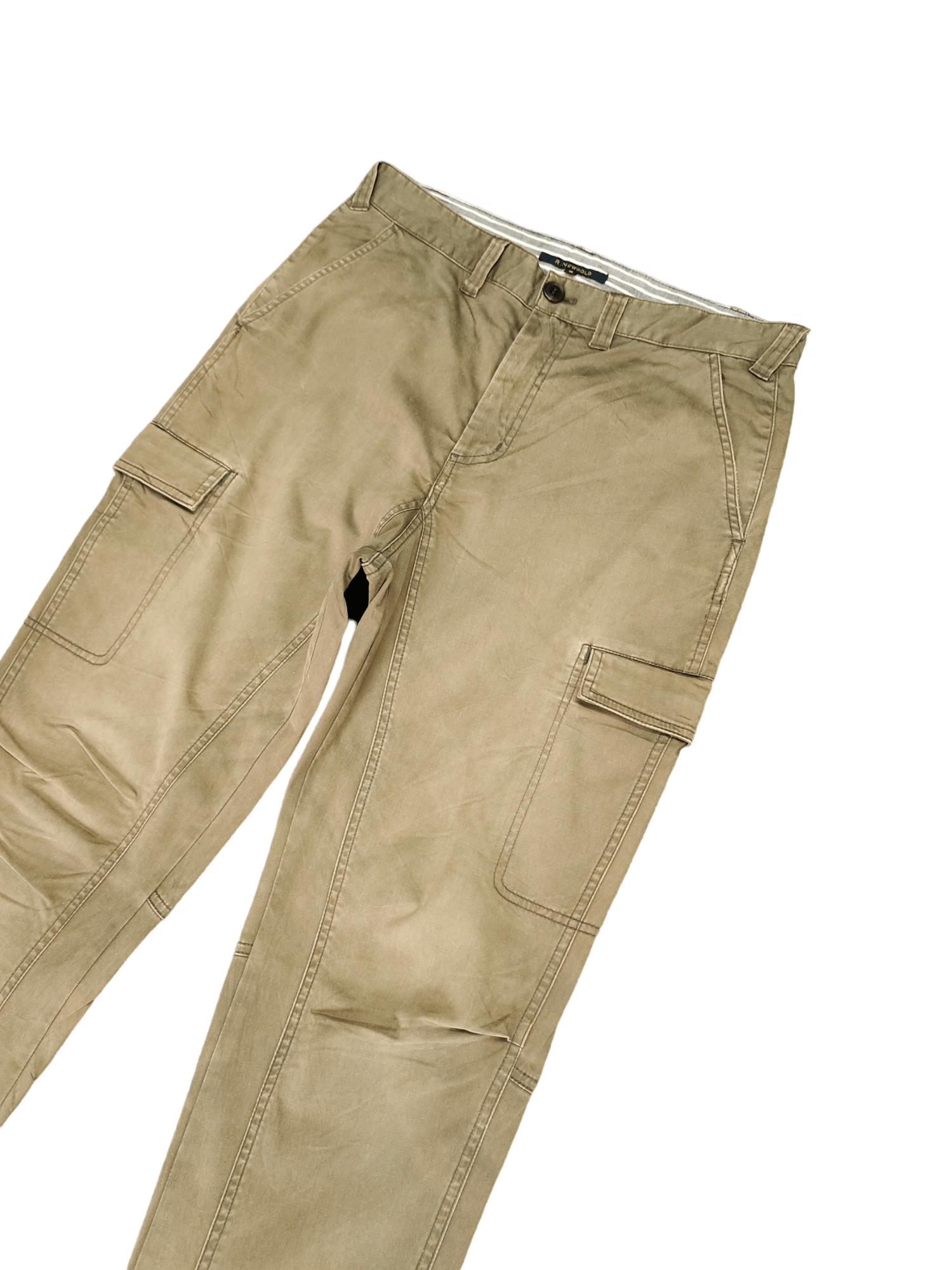 Comme des Garcons × Undercover R. Newbold Paul Smith Two Tones Spiral Cut Cargo Pants Size US 31 - 3 Thumbnail