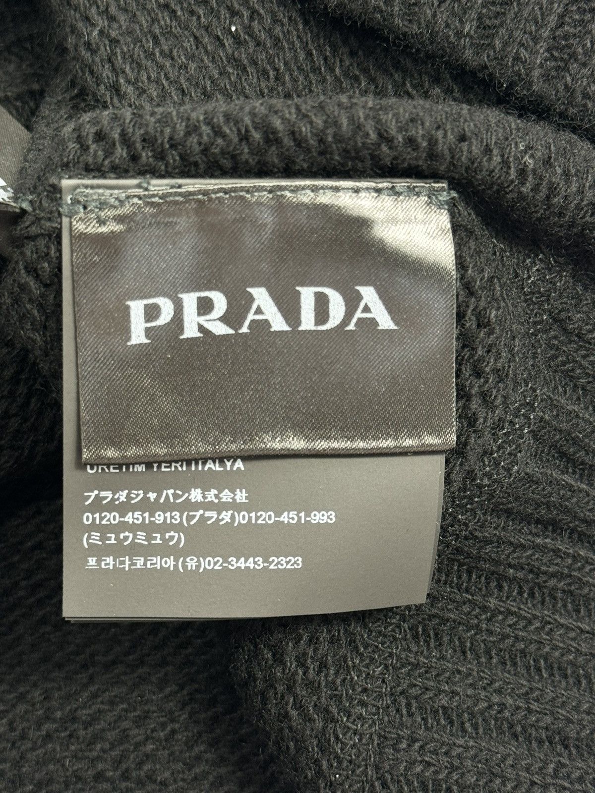 Prada LOGO KNIT JUMPER Size US L / EU 52-54 / 3 - 6 Thumbnail