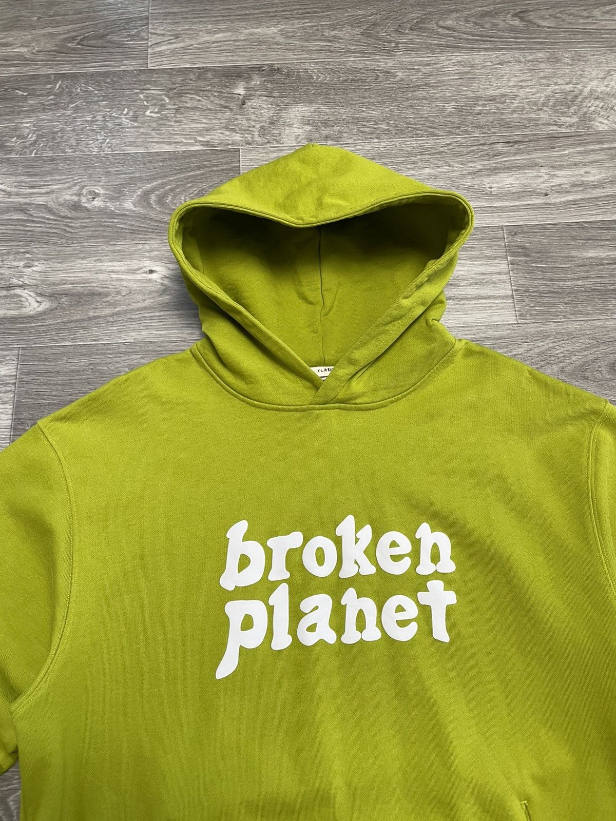 Broken Planet Broken Planet Moss Green Hoodie Y2K Size US XL / EU 56 / 4 - 2 Thumbnail