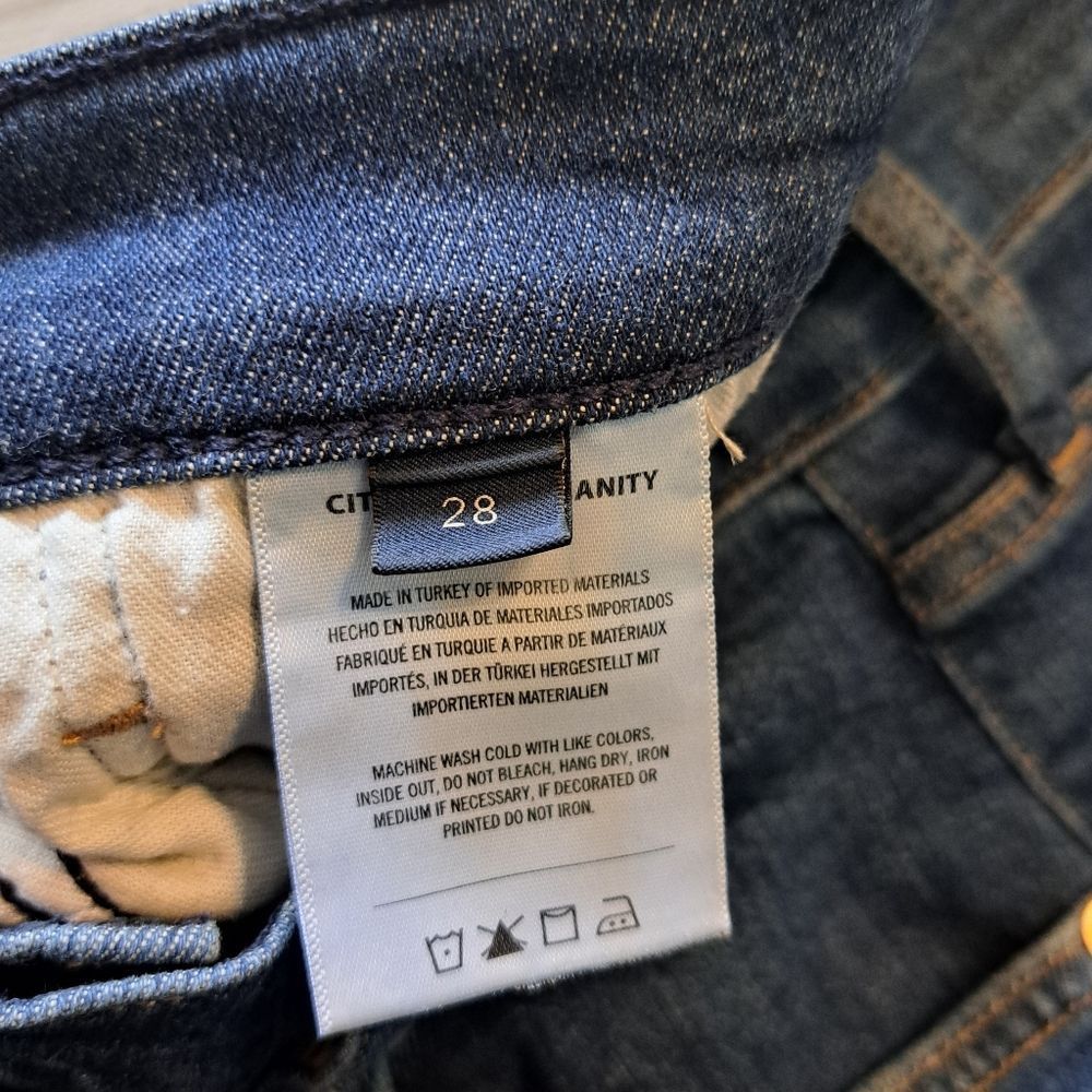 Citizens Of Humanity Citizen Of Humanity Premium Vintage Jolene High Rise Dark Bl Size 28" / US 6 / IT 42 - 4 Thumbnail