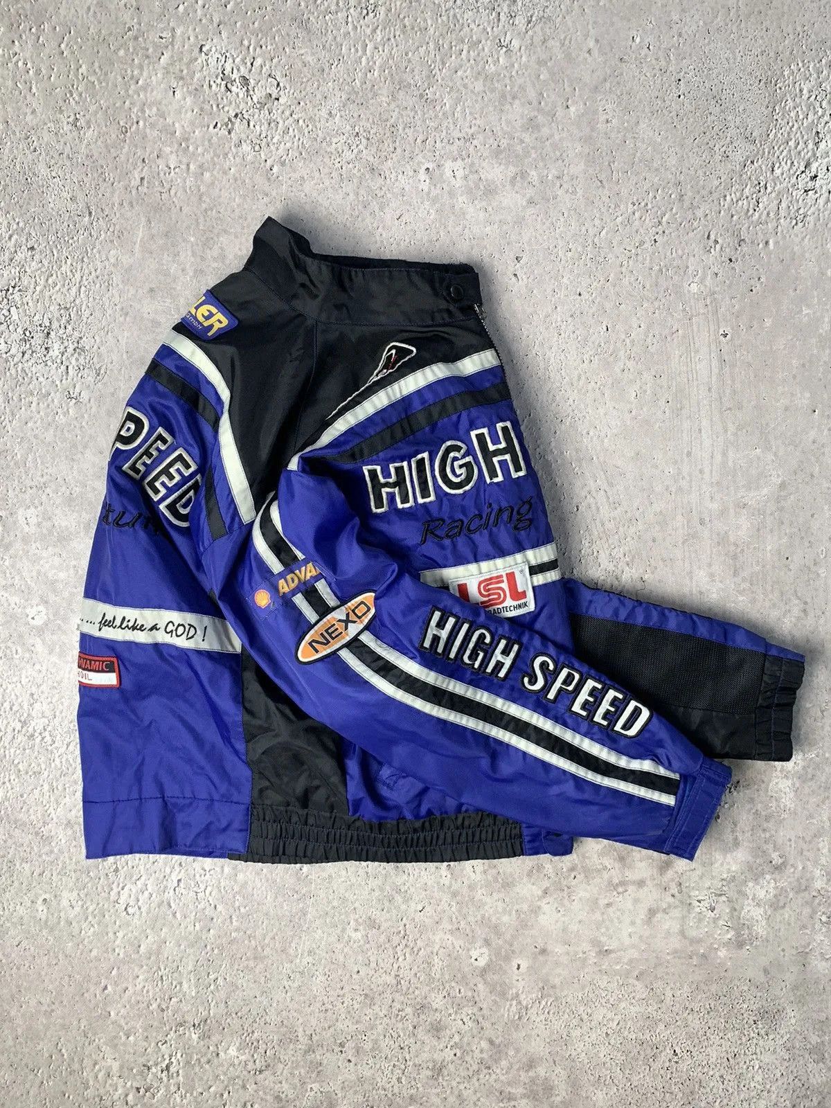 Other Vintage High Speed Racing Team Moto Jacket Y2K streetwear Size US M / EU 48-50 / 2 - 5 Thumbnail