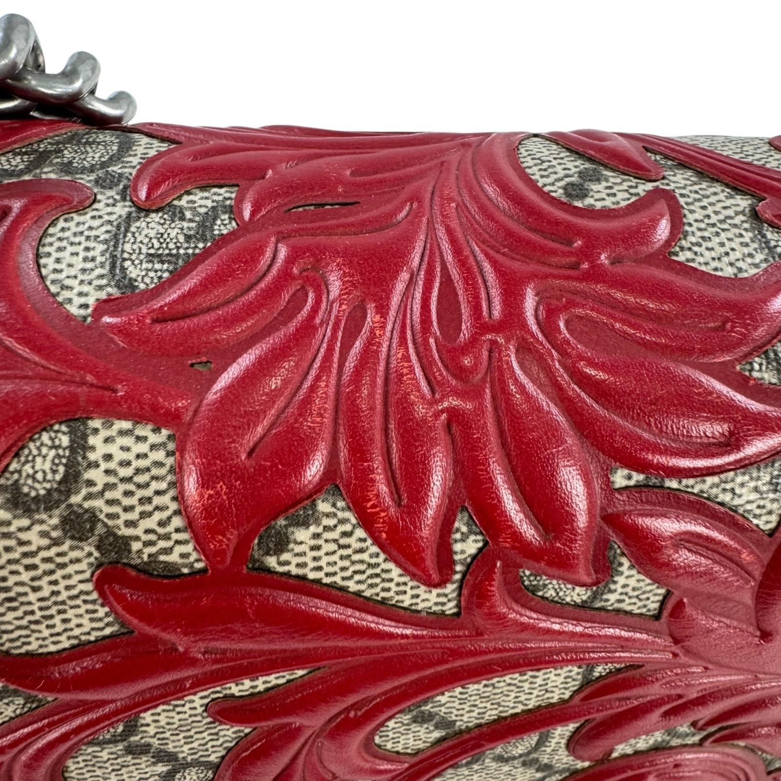 Gucci Gucci Monogram Supreme Arabesque Dionysus Shoulder Bag Size ONE SIZE - 19 Thumbnail