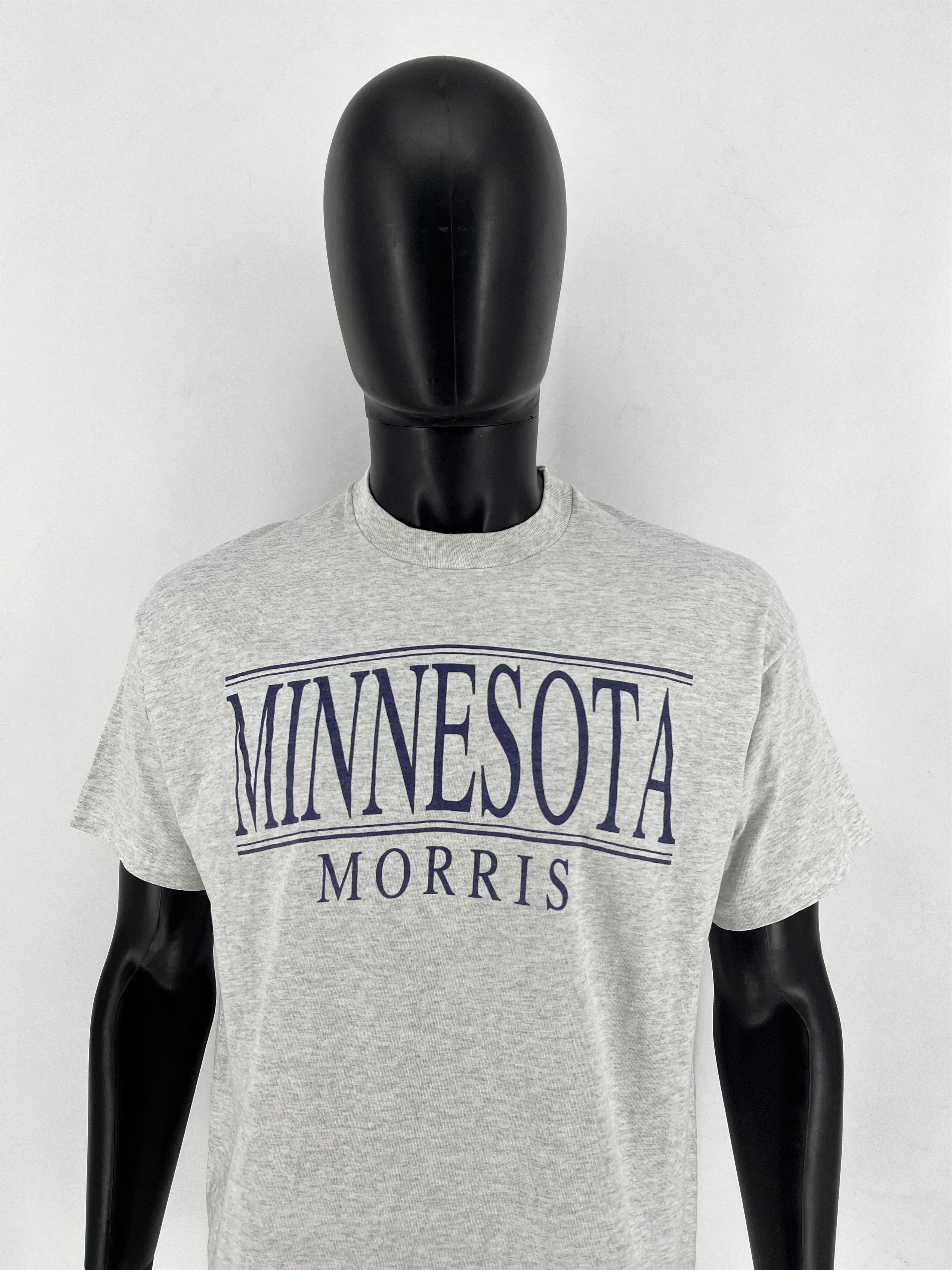 Vintage Vintage 90s Morris Minnesota Single Stitch Thin Tee Size US XL / EU 56 / 4 - 1 Thumbnail