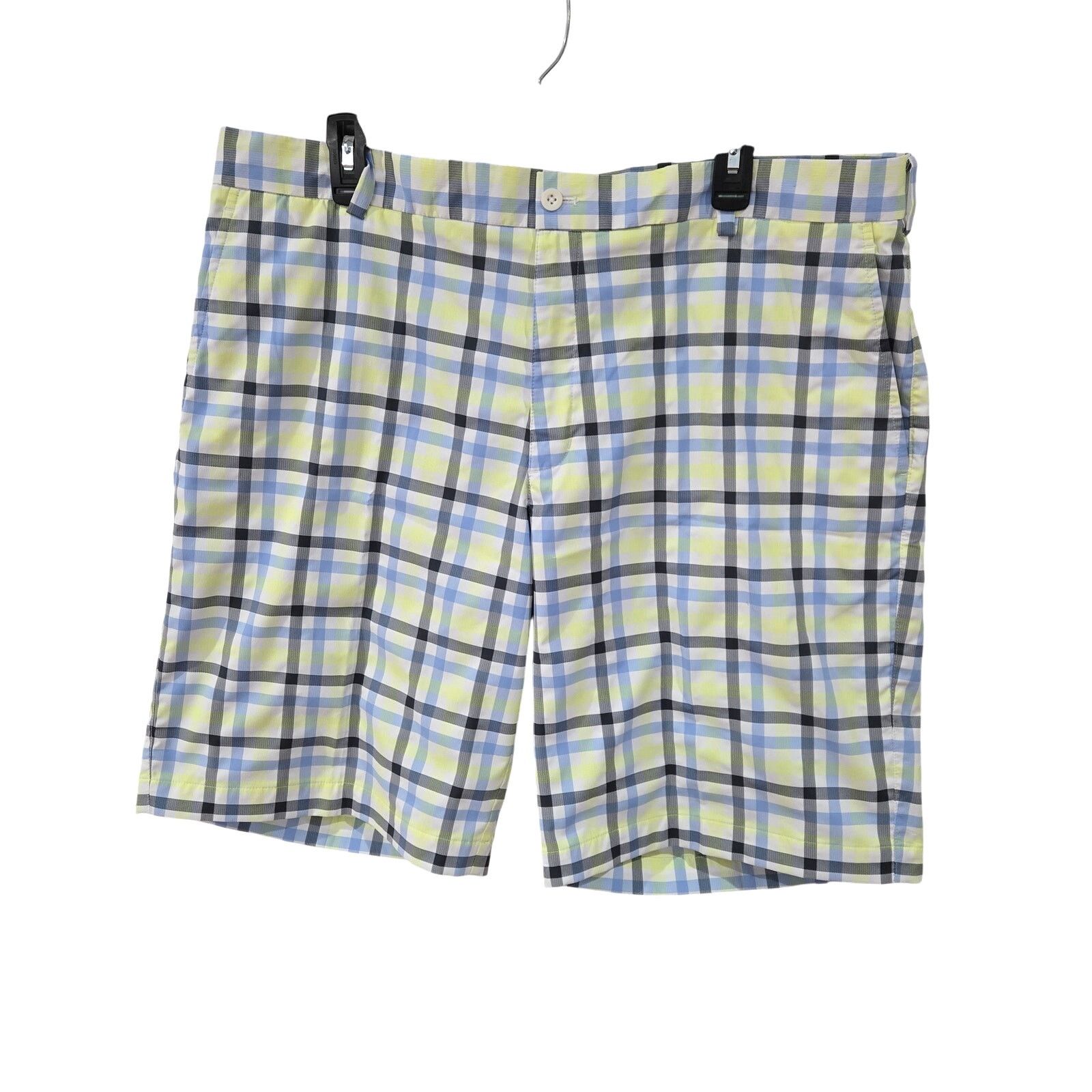 Nike Nike Golf Dri-Fit Size 40 Performance Shorts Blue Yellow Size US 40 / EU 56 - 1 Thumbnail
