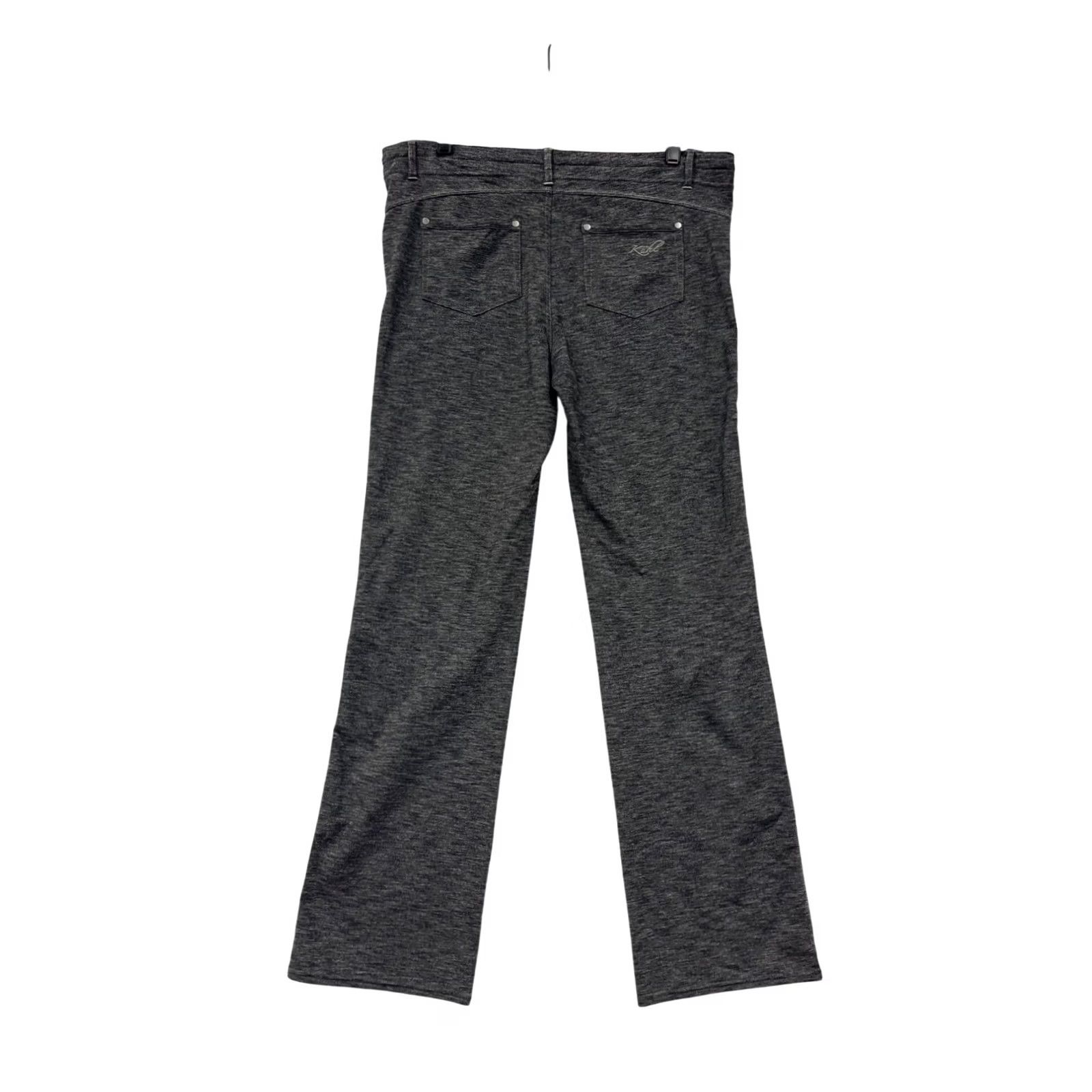Vintage Kühl Womens Pants Heathered Gray Size 14 Short Bootcut - Cargo, Nylon Polyester Spandex, 37" Top to Bottom, Like New Size 36" / US 14 / IT 50 - 2 Thumbnail