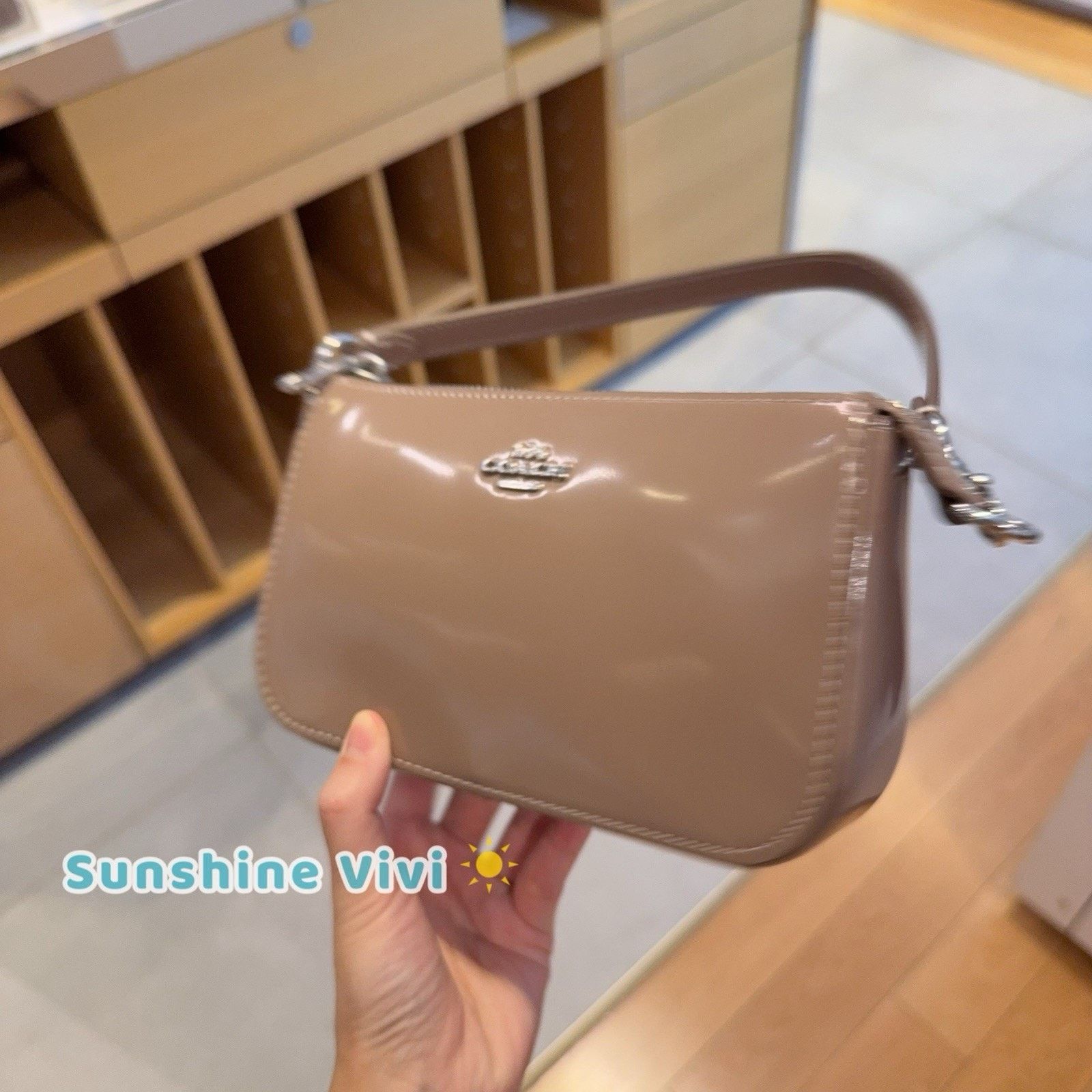 Coach NWT Coach Nolita 19 Silver/Clay Spazzolato leather CCF63 Size ONE SIZE - 2 Thumbnail