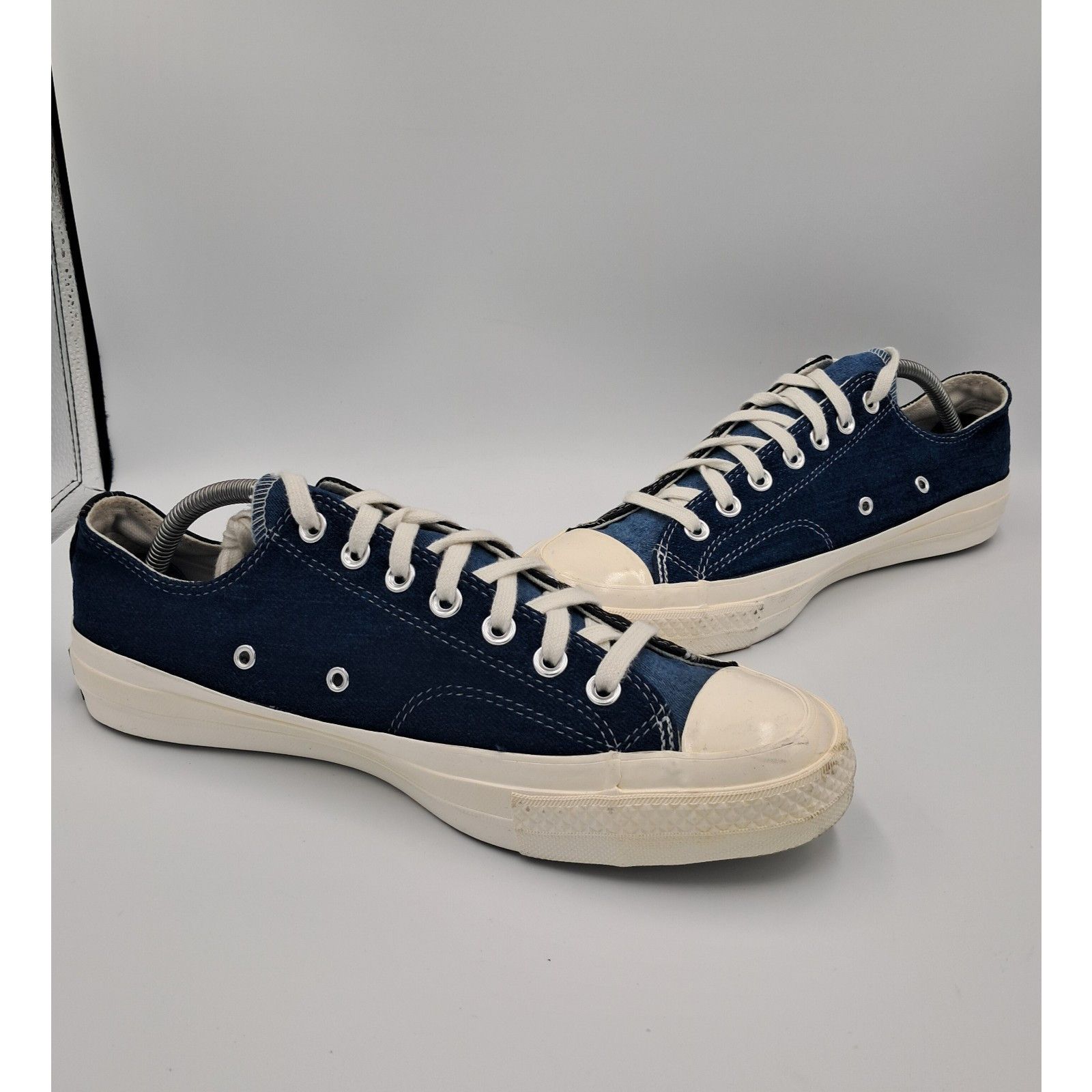 Converse Size 9.5 - Converse Chuck Taylor All Star 70 Ox Renew Denim Size US 9.5 / EU 42-43 - 2 Thumbnail