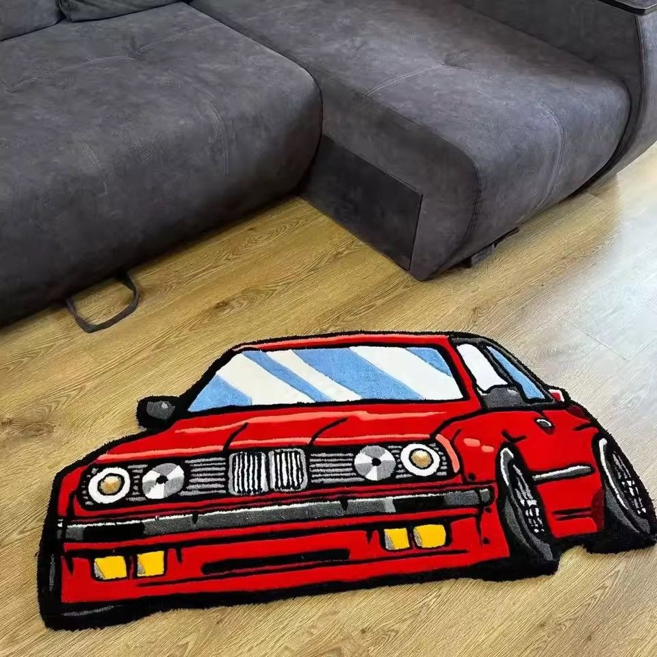 Japanese Brand Car Tufted Rug Carpet- 60 X 90 cm Automotive Decor Size ONE SIZE - 1 Thumbnail