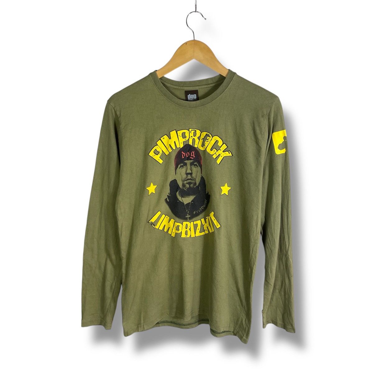 Vintage Vtg Limp Bizkit Fred Durst Pimprock Boot Tshirt Size US M / EU 48-50 / 2 - 1 Thumbnail