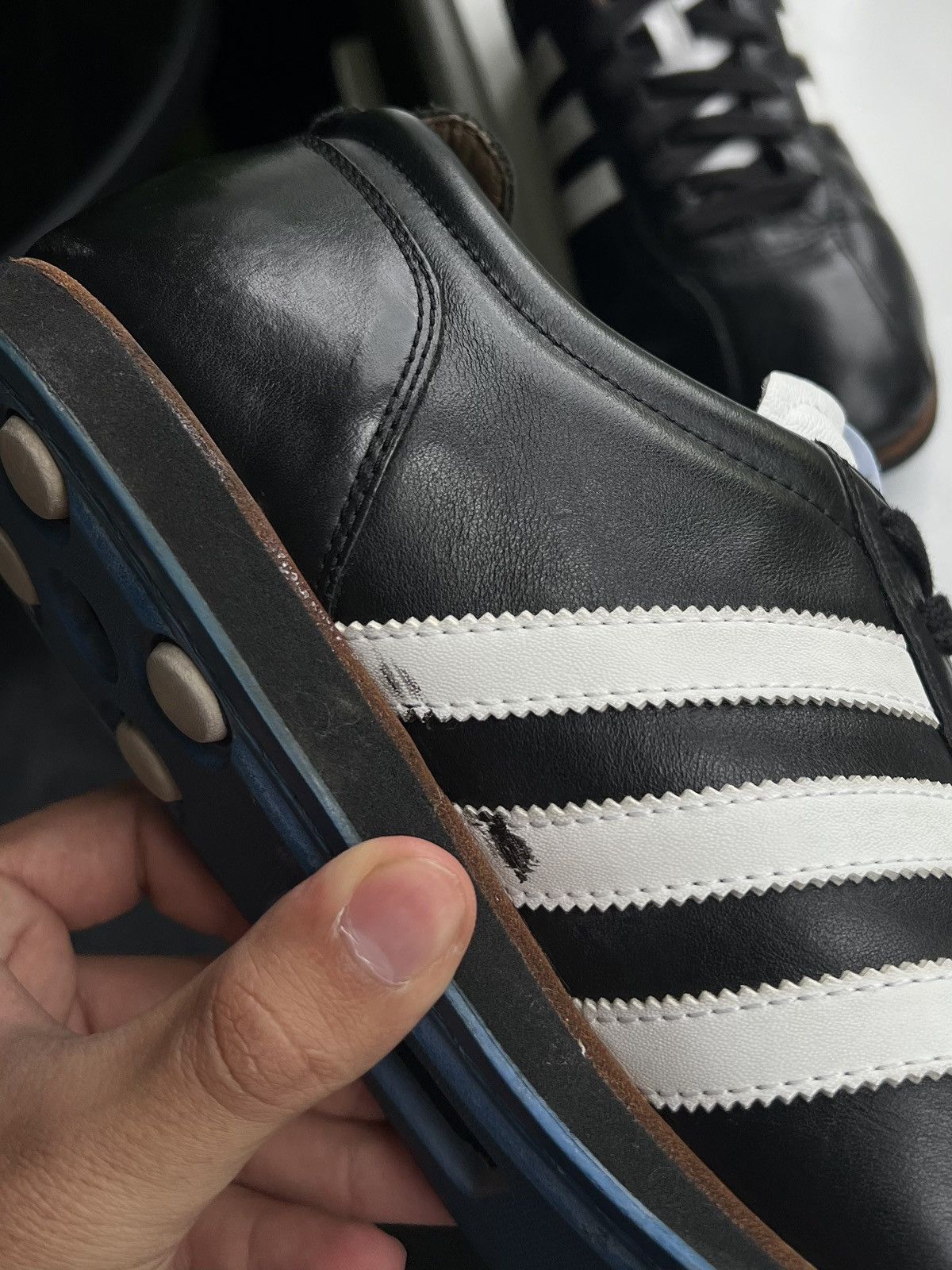 Other Adidas Mundial Goal Indoor Soccer Shoes US 11.5 Leather– Y2K Size US 11.5 / EU 44-45 - 16 Thumbnail