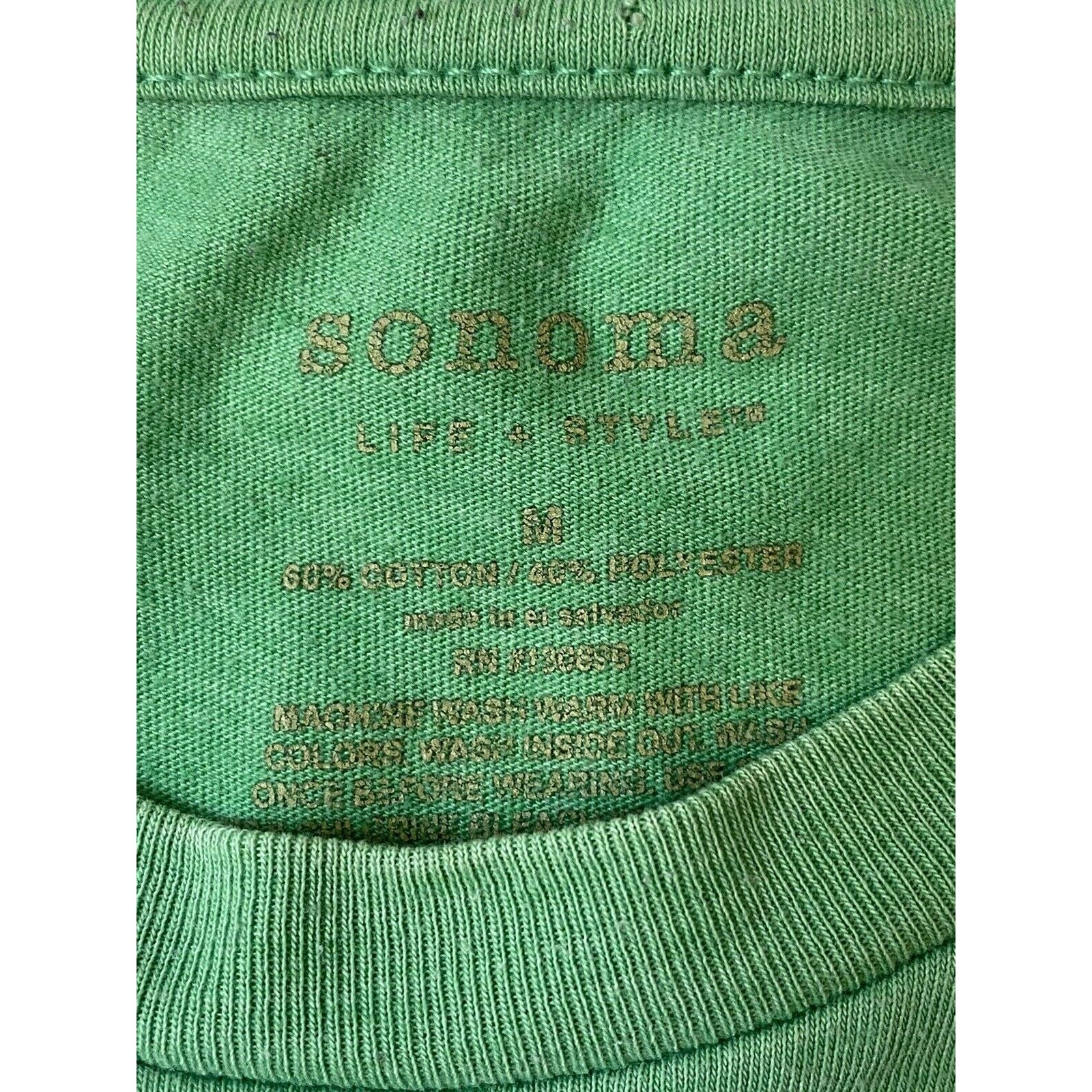 Sonoma St Patricks Day Clover Lager Men's T-Shirt M Sonoma Green Size US M / EU 48-50 / 2 - 9 Thumbnail