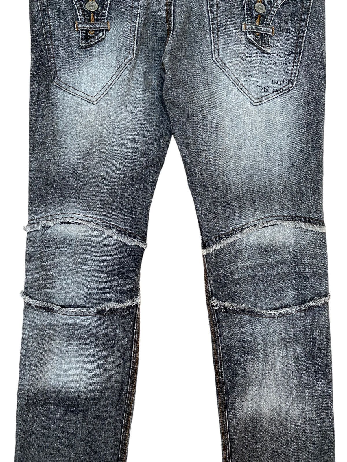 HIDEAWAYS × If Six Was Nine × Le Grande Bleu (L.G.B.) Vintage Brand Hideaways Jeans 1990s Size US 44 / EU 60 - 8 Thumbnail