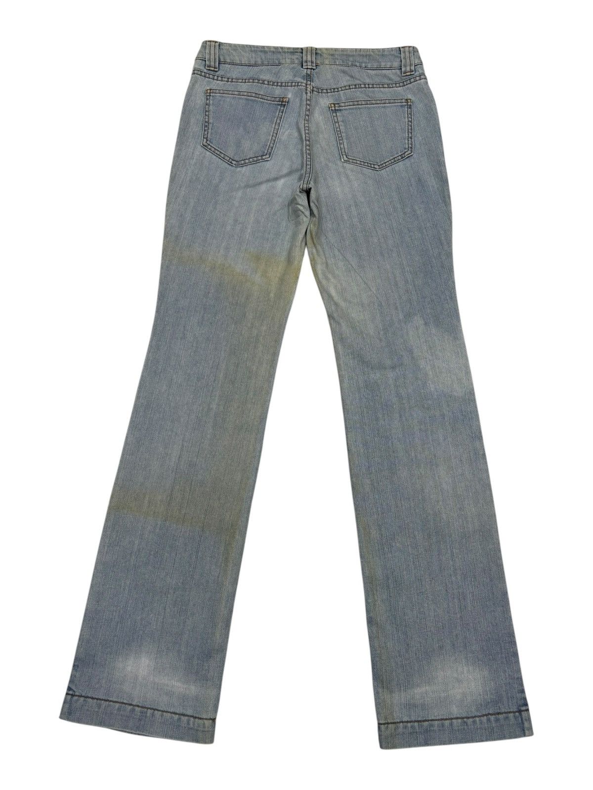 Burberry Burberry Light Acid Wash Bootcut Jeans Size 30" / US 8 / IT 44 - 8 Thumbnail